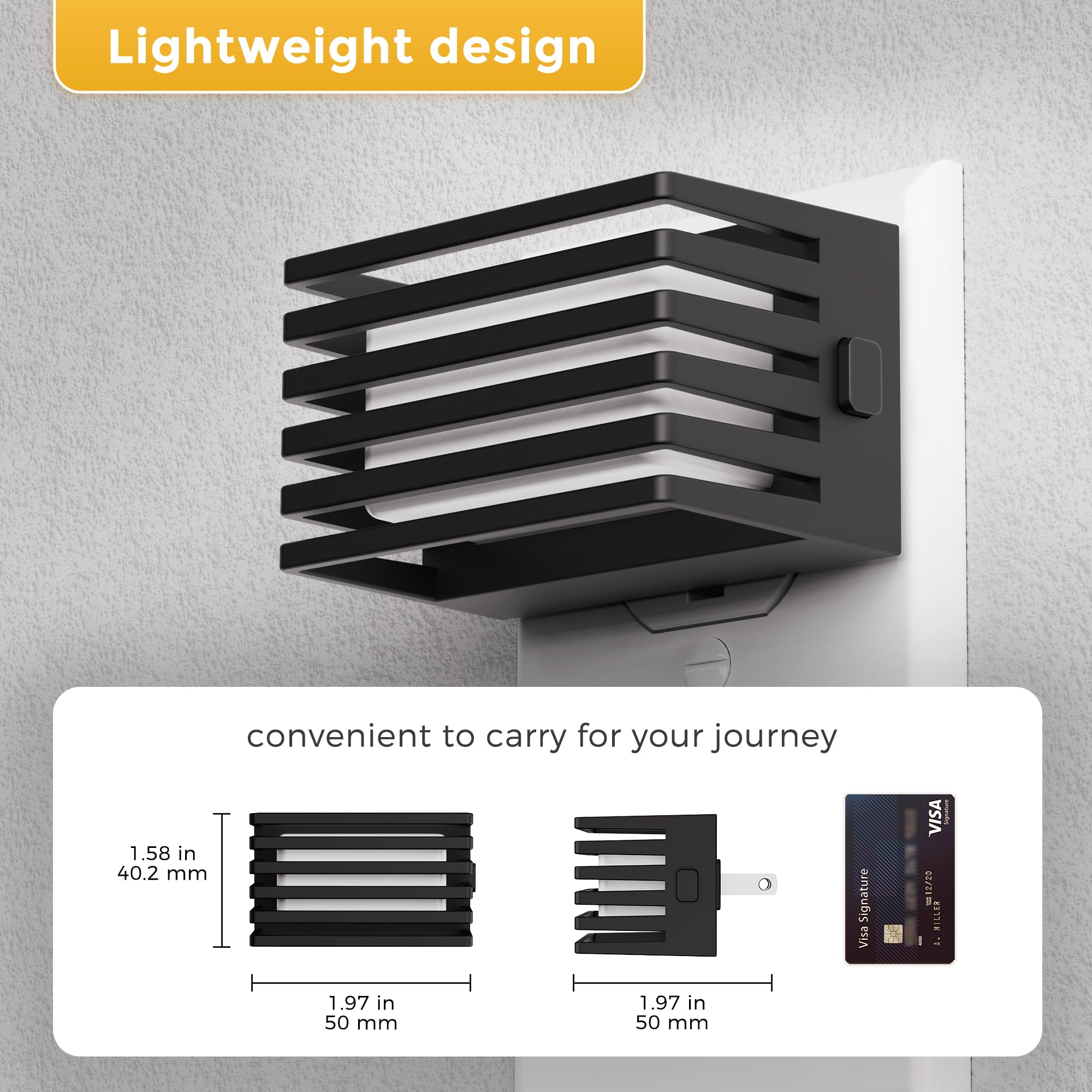 L Lohas Led Night Lights Plug Into Wall, 2 Pack Modern Night Light With Dusk To Dawn Sensor, Dimmable Plug In Night Light, Adjus