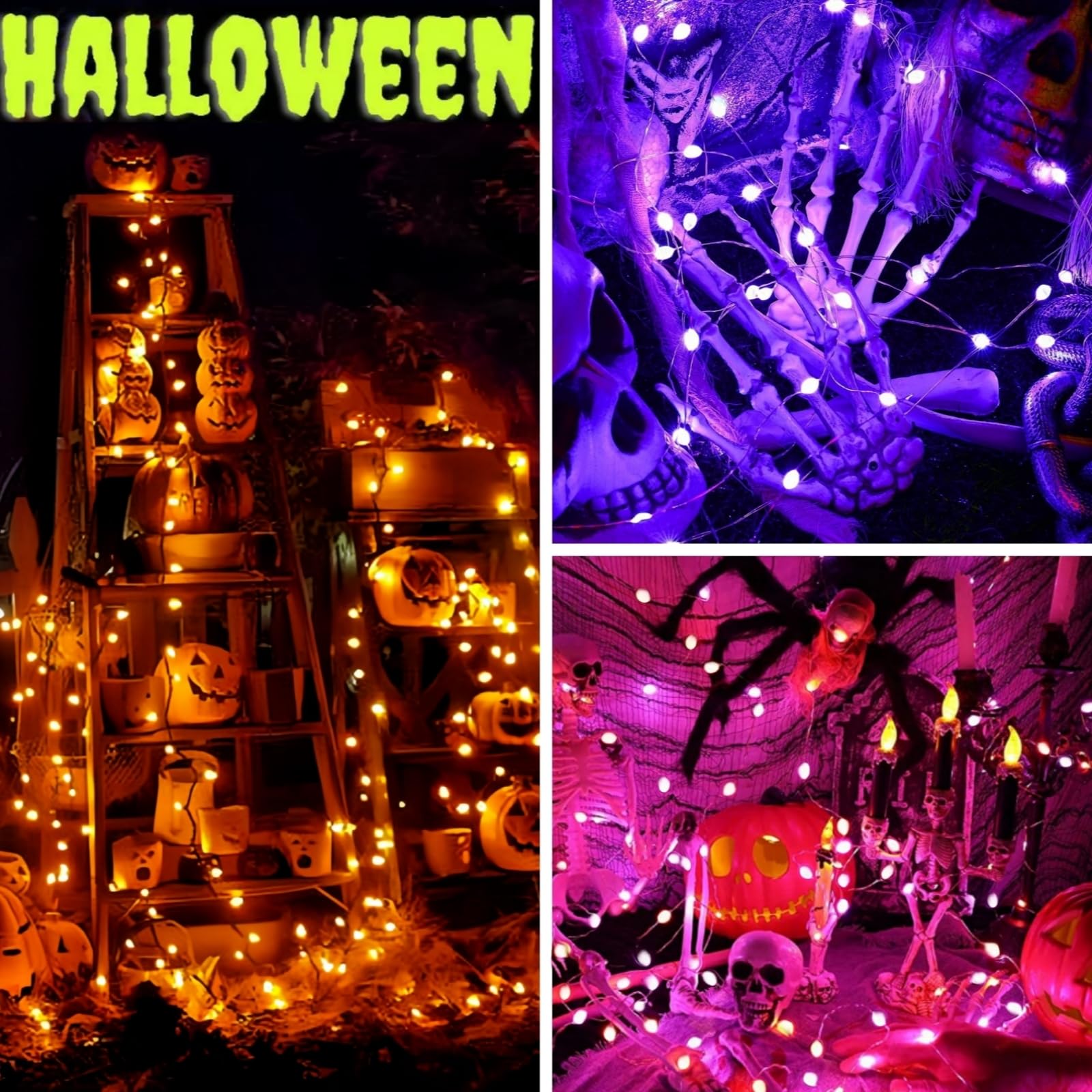 Smart Color Changing Fairy String Lights, 33FT 100 LED RGB Easter Lights String USB Powered, 16 Solid Colors and Multi Modes for