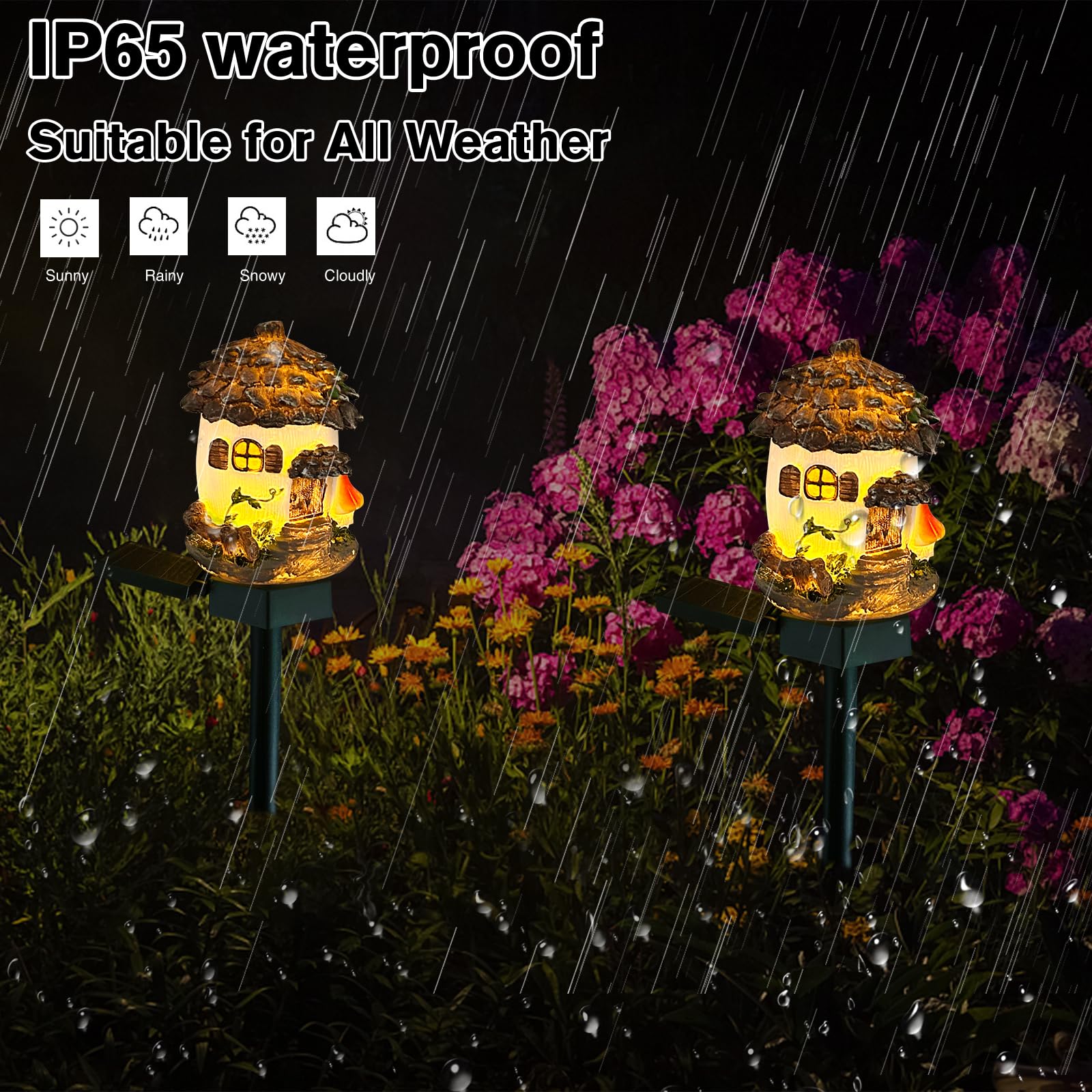 Laiamer Solar Pinecone Lights For Outside  Waterproof Fairy Garden Lights Solar Christmas Lights  Decorative Fall Acorn Lights Thanksgiving Decoration Solar Garden Decor For Outdoor Lawn Yard Patio