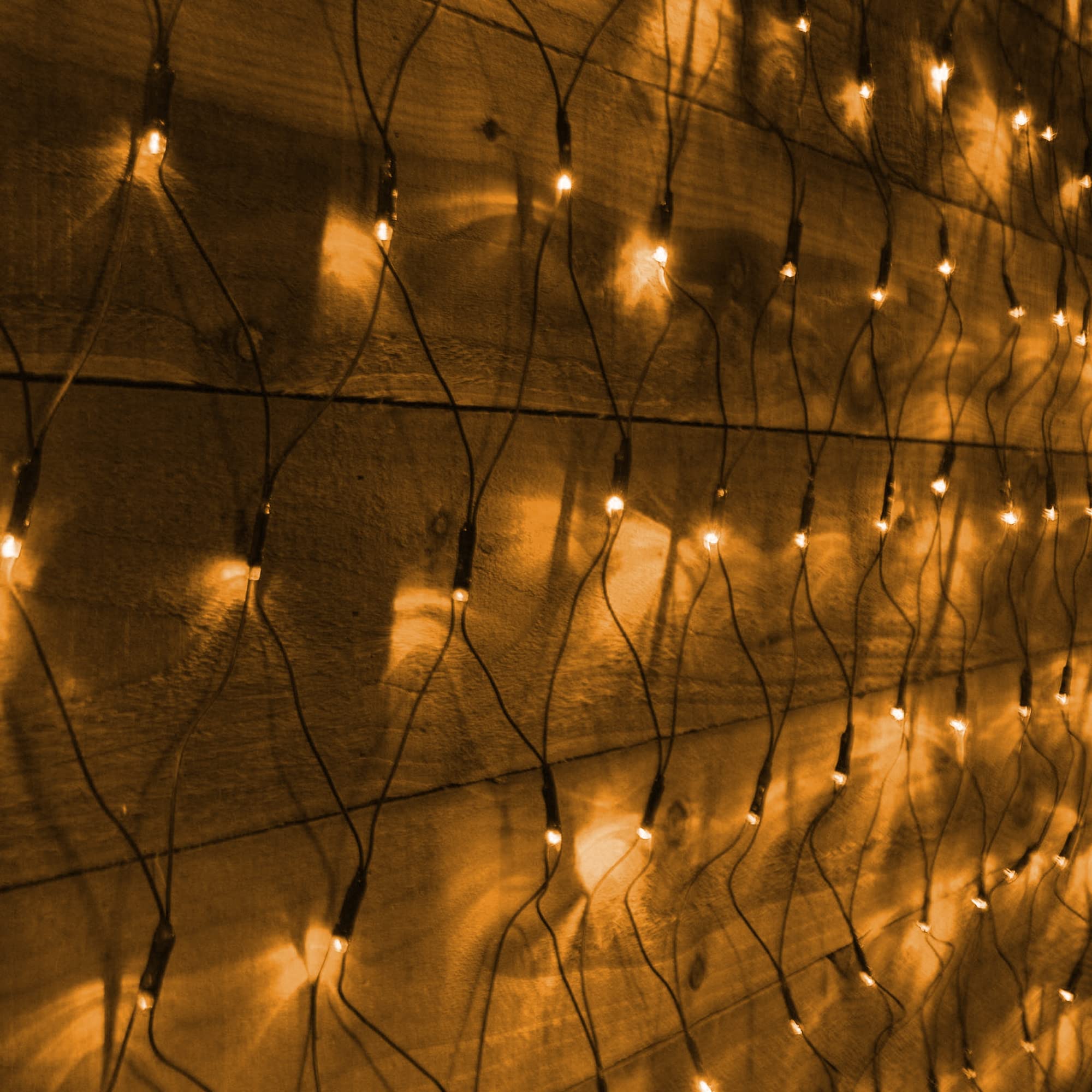 Outdoor Christmas Lights, 360 Led 12Ft X 5Ft Waterproof Christmas Net Lights Outdoor Plug In With 8 Modes, Warm White Christmas