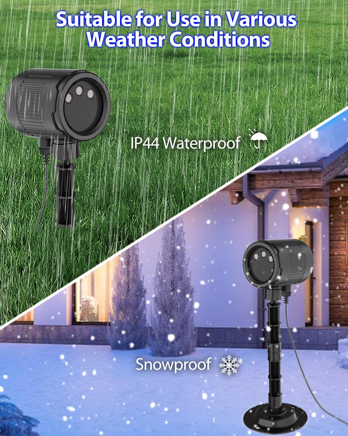 Mxlatuu Christmas Laser Lights, Rgb Laser Projector Light With Rf Remote,Timer, Christmas Decorations Holiday Gift Projector For