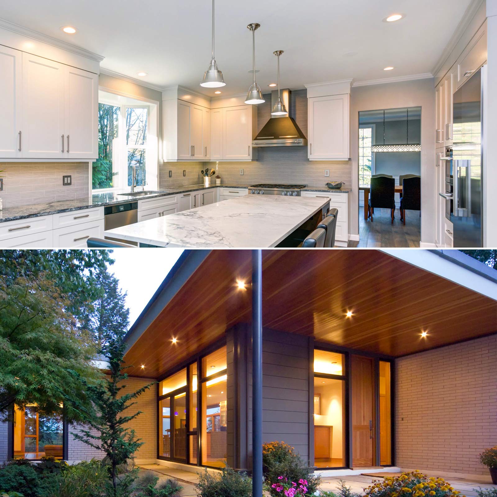 Luxrite 12 Pack Par20 Led Bulbs, 50W Equivalent, 2700K Warm White, Dimmable Led Spotlight Bulb, Indoor Outdoor, 7W, 500 Lumens, Wet Rated, E26 Standard Base, Ul Listed