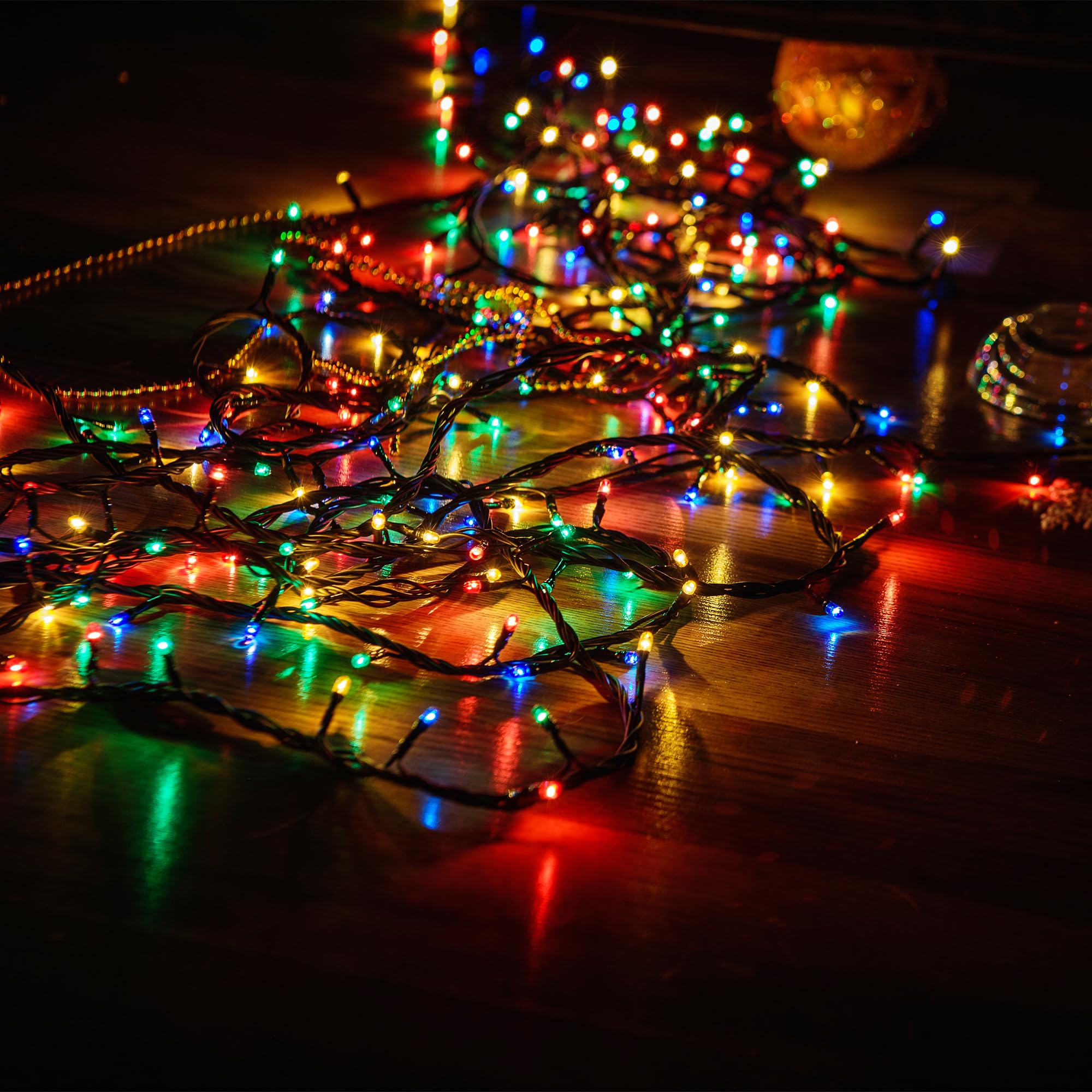 Selarlyt Solar String Lights - 200 LED, 72FT, Waterproof, 8 Modes, Multicolor, Outdoor Garden Decoration
