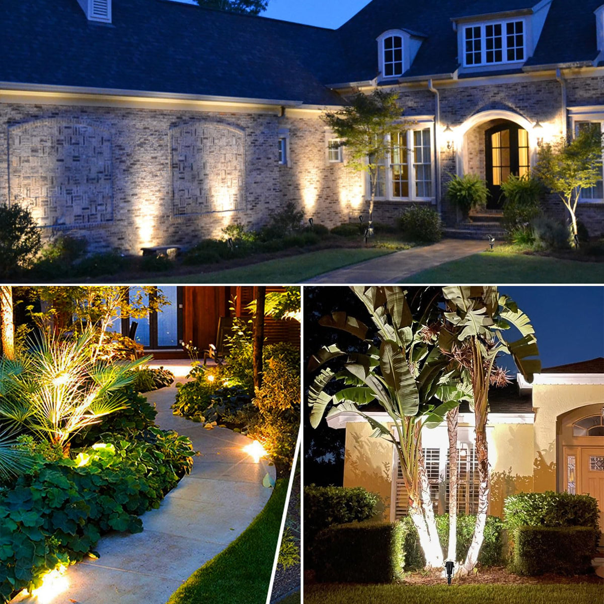 Iriseco Low Voltage Landscape Lighting 8 Pack Outdoor Spot Lights With ...