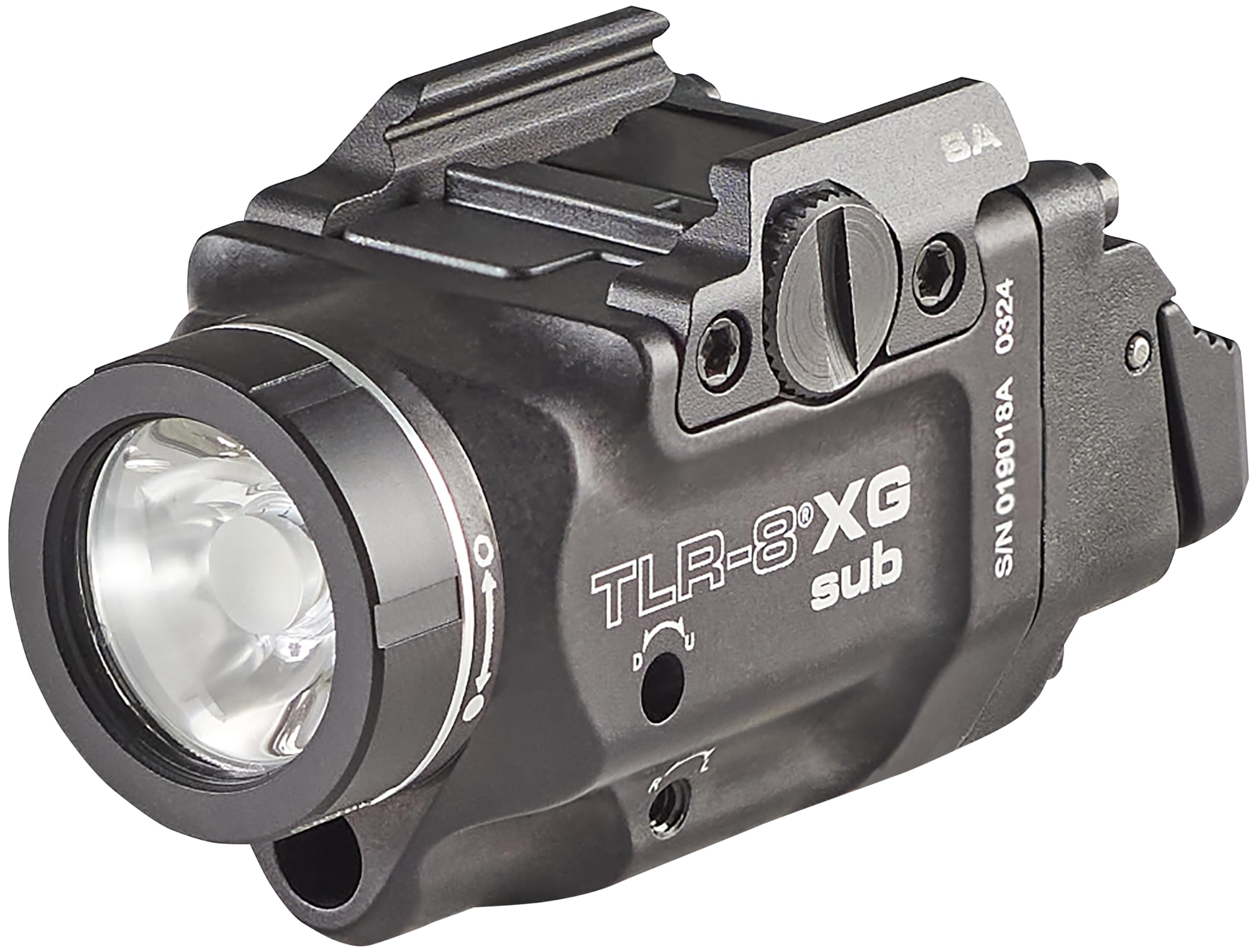 Streamlight 69439 TLR-8 X G sub 500-Lumen Rail-Mounted Tactical Weapon Light with Integrated Green Aiming Laser Exclusively for 