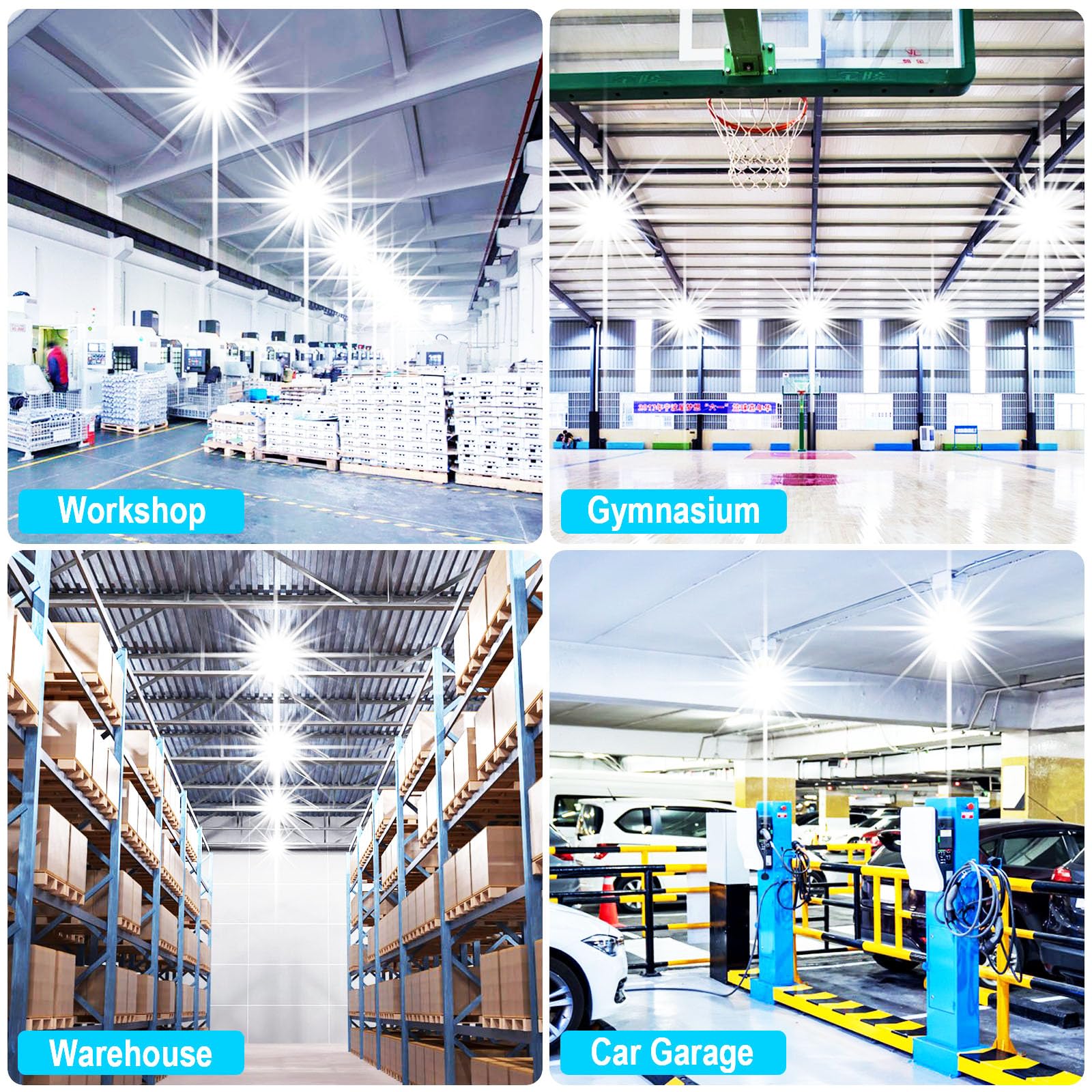 1000W Equivalent Led Corn Light Bulb 18000 Lumen 5000K 120W Large Area Cool Daylight White E26/E39 Medium Base For Outdoor Indoo