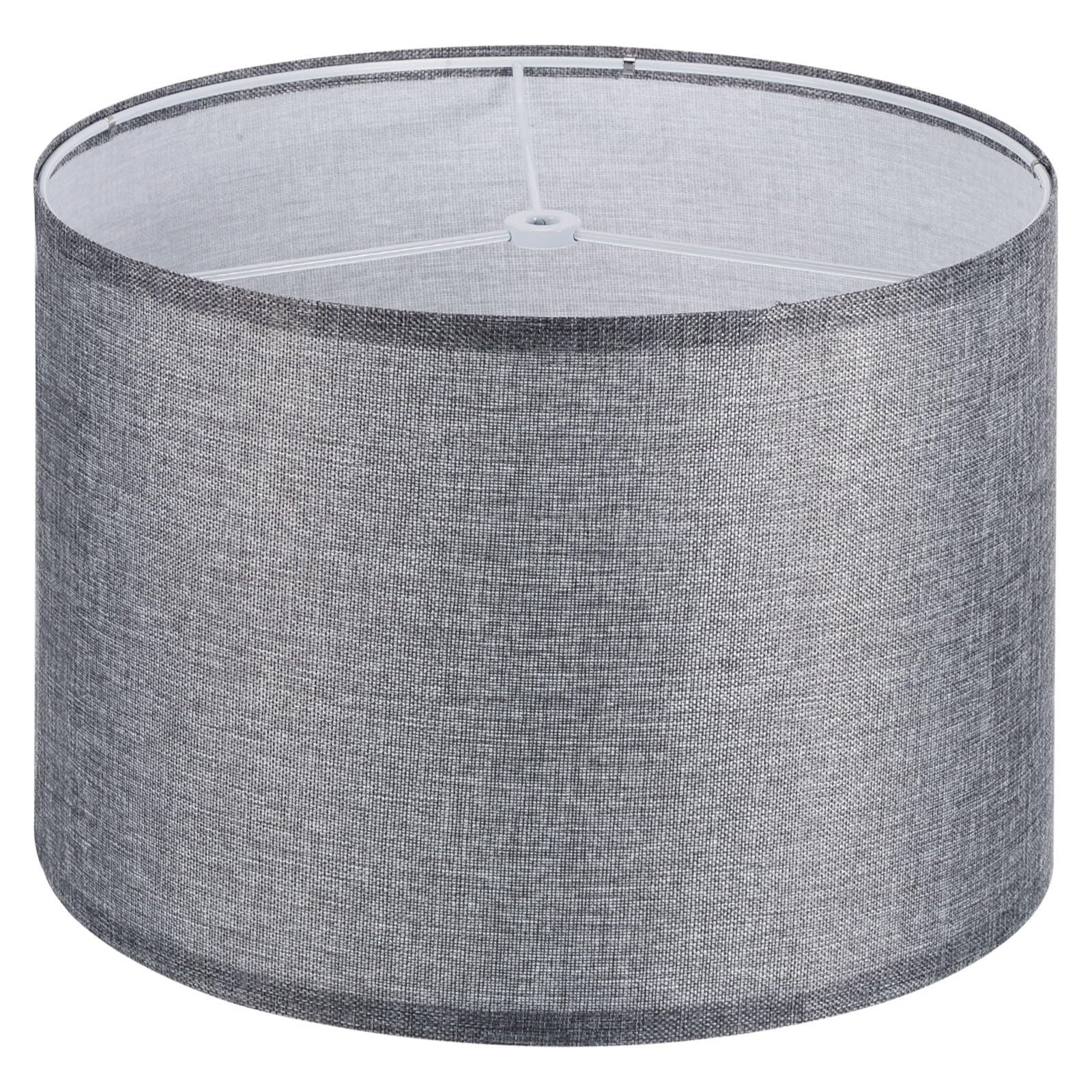 PATIKIL Drum Lamp Shades, 13x13x9 Linen Round Lamp Shade for Table Lamps Easy Assembly Lampshade for Table Lamps Floor Lamps Bed