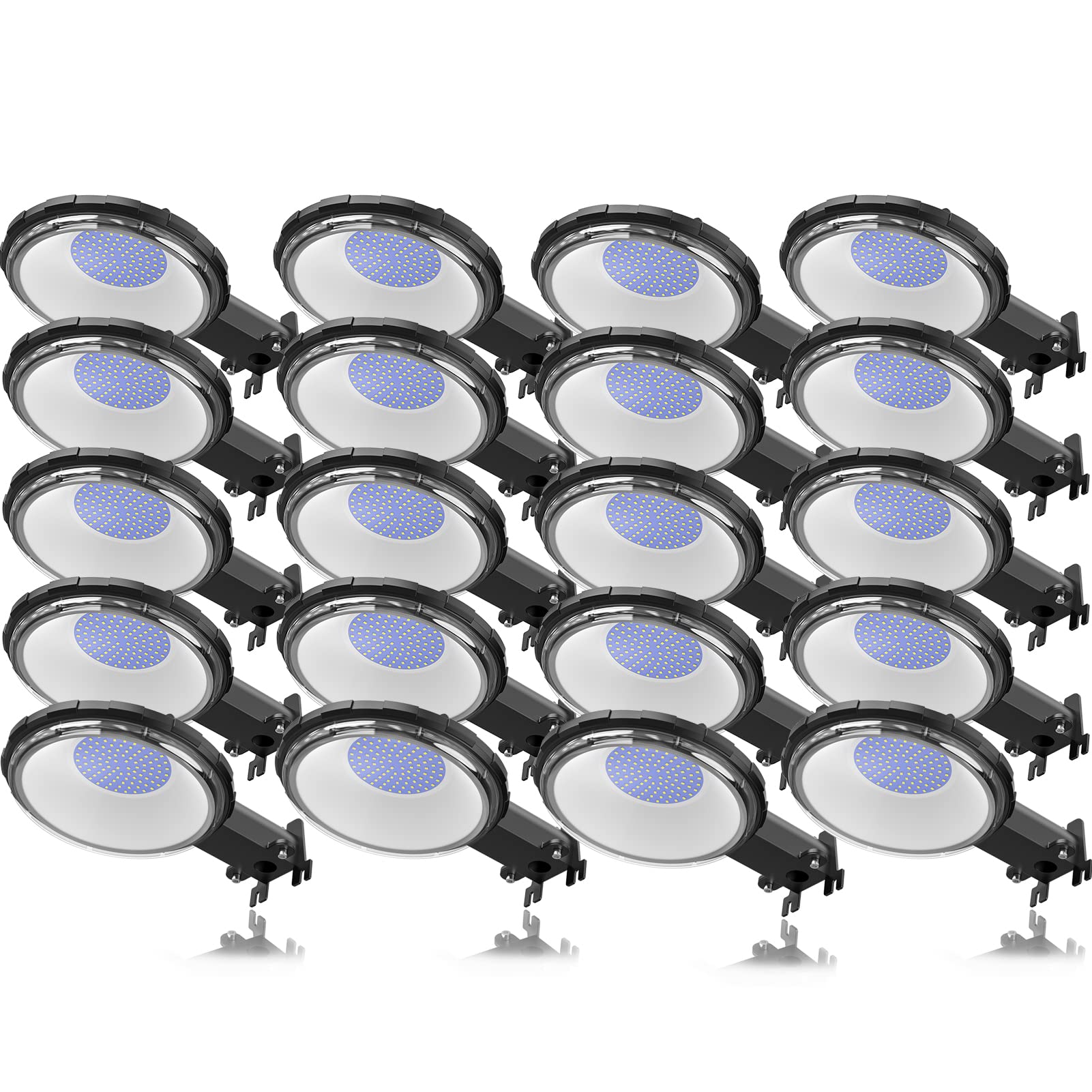 Viugreum 100W Led Barn Light - 20 Pack, 12000Lm, Dusk To Dawn, Ip65 Waterproof, 5000K Daylight, Model Zt0002