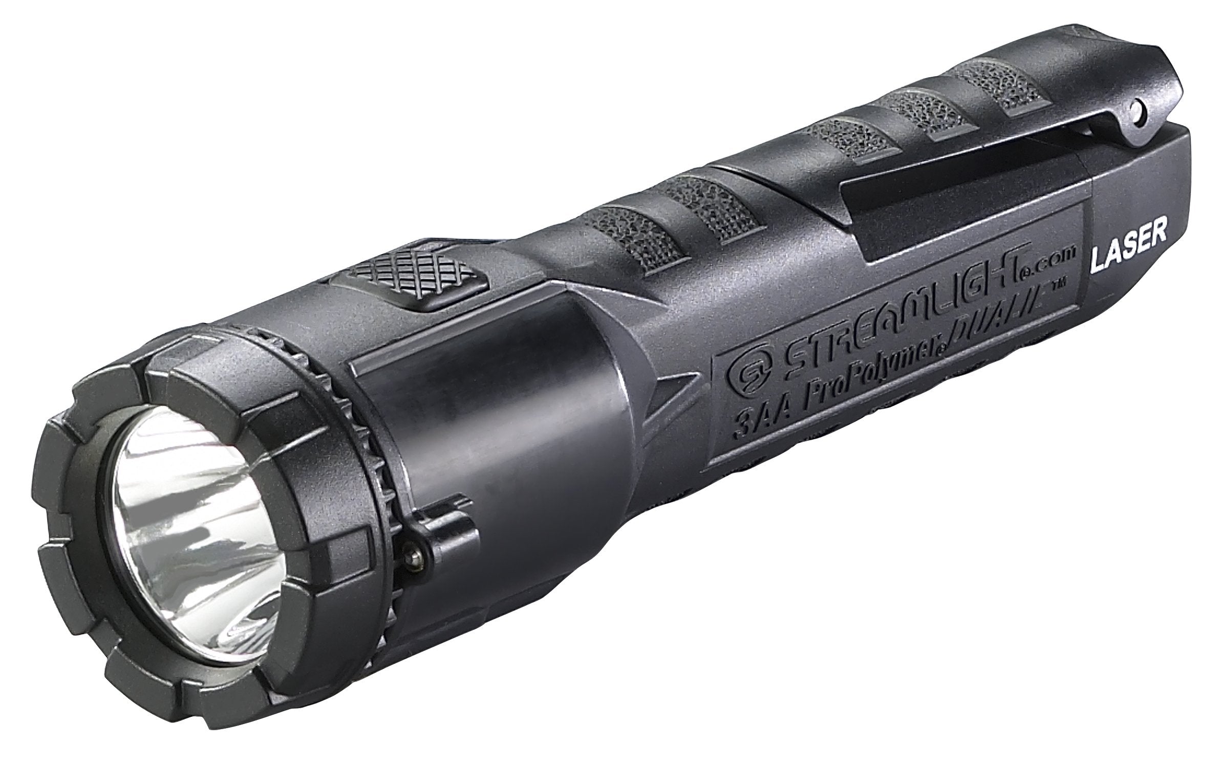 Streamlight 68762 3AA ProPolymer Dualie 150-Lumen Intrinsically Safe Multi-Function Flashlight with Beam, Includes 3AA Alkaline 