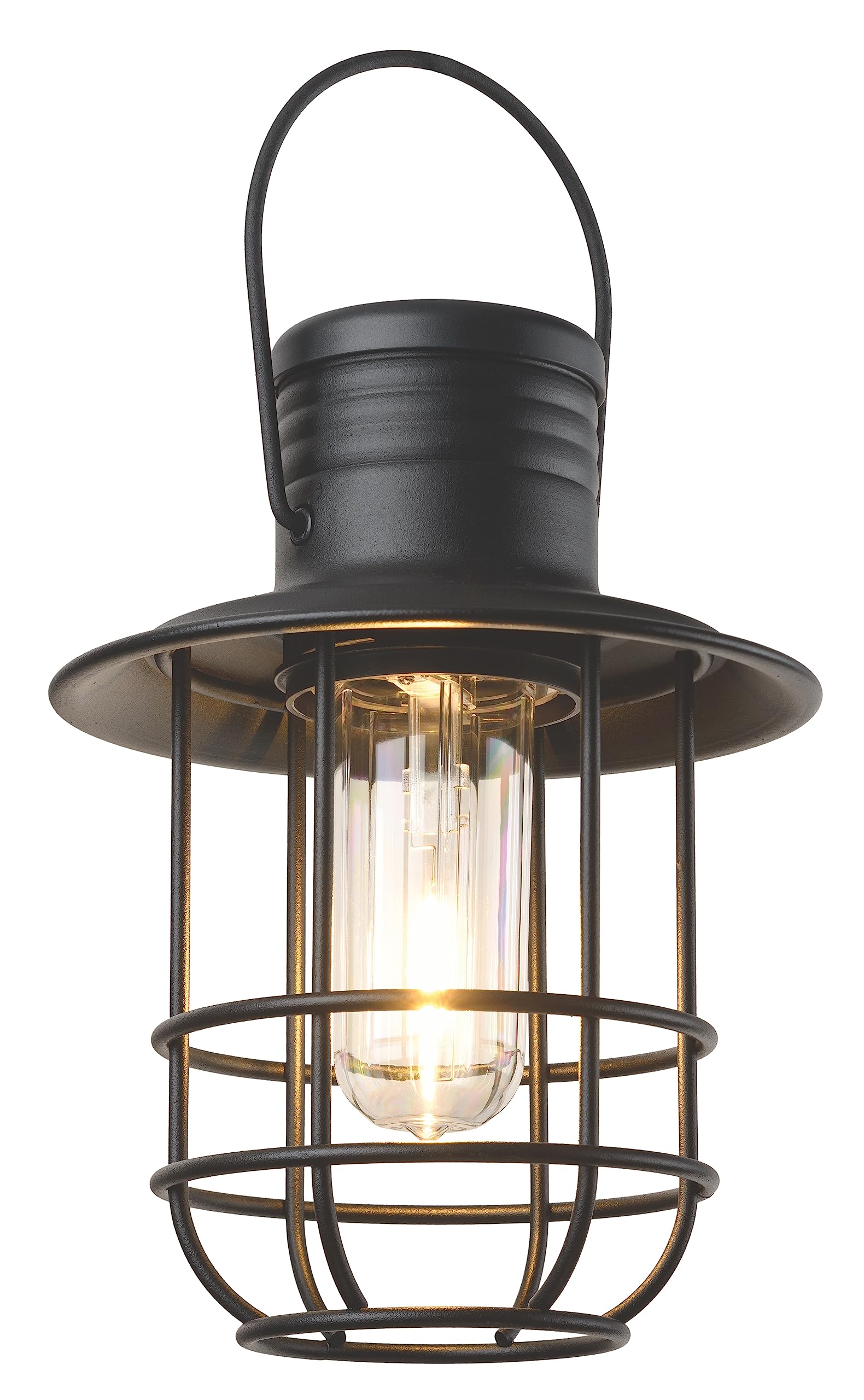 Xodus Innovations BL820 Battery-Operated LED Filament Style Lantern Outdoors Either Hanging or Standing, with Your Choice of 4, 