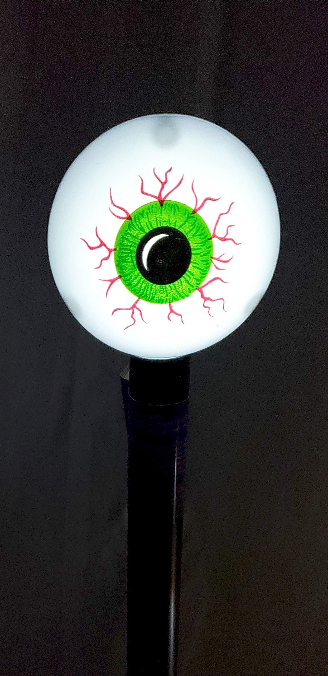 Greenbrier International Spooky Solar Lights Outdoor Waterproof Garden Pathway Light 6in Eye