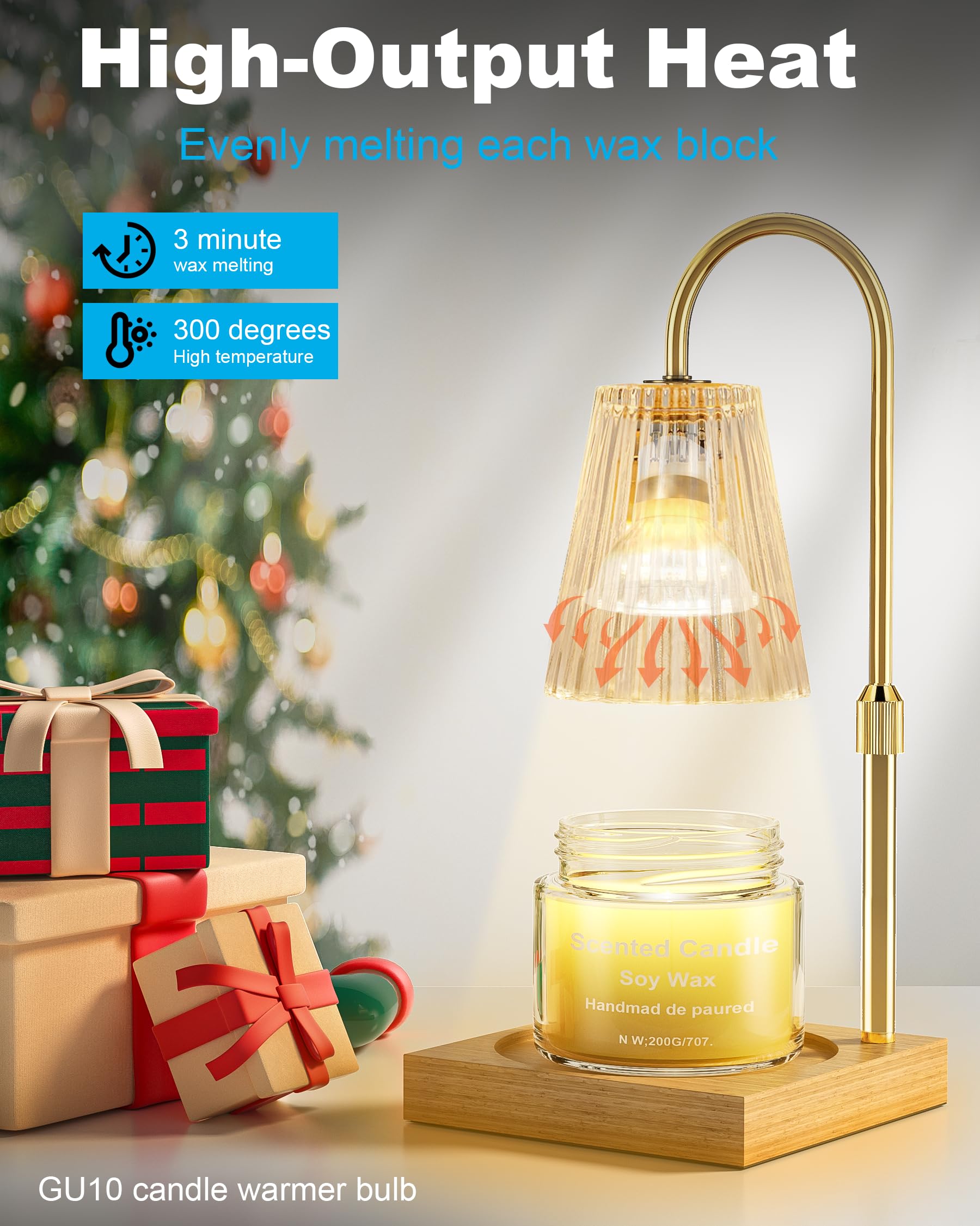Serbion Gu10 35W Halogen Bulbs - Dimmable Warm White Mr16 Lights (6 Pack) For Candle Warmer, Range Hoods, Track & Recessed Light