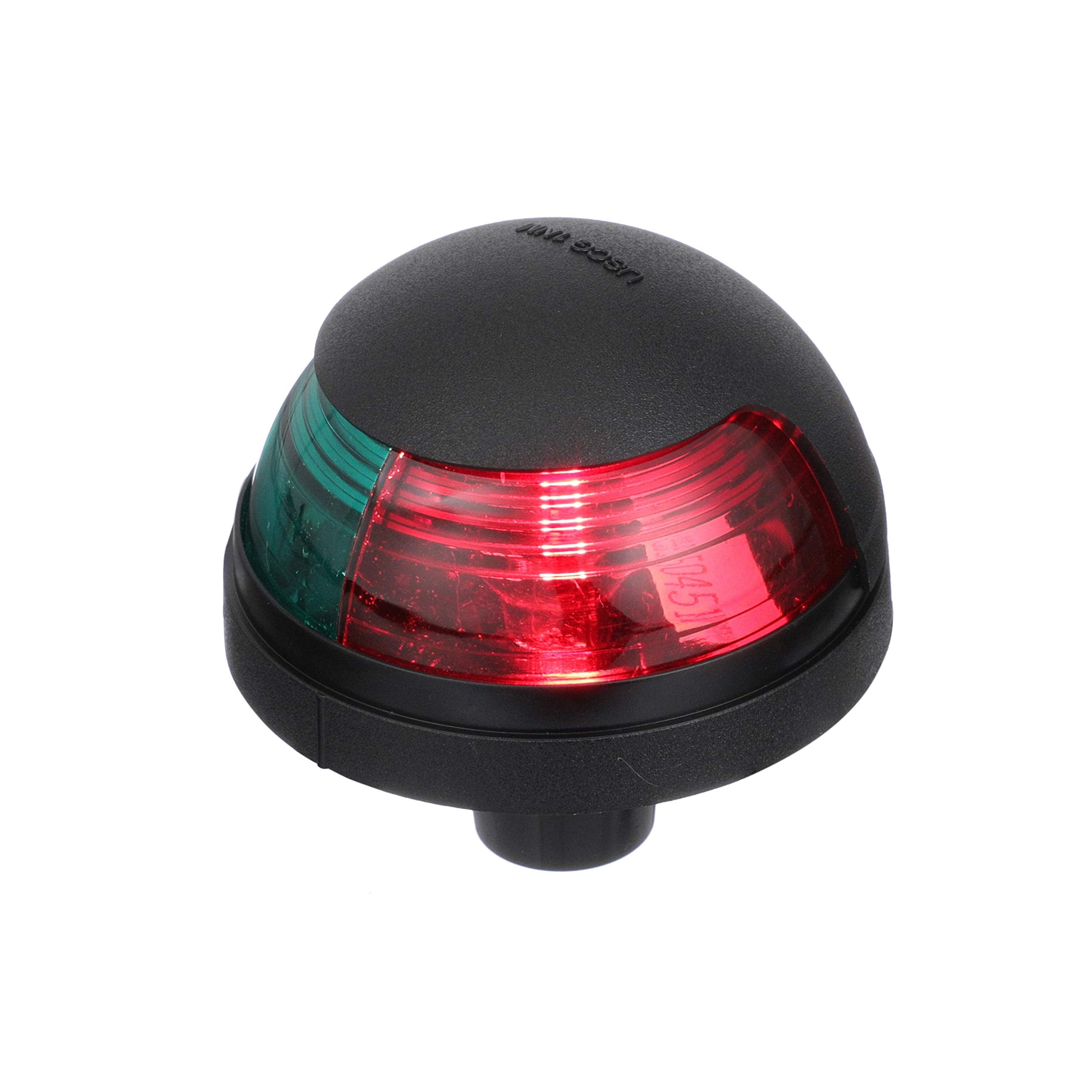 Attwood Pulsar153 Deck Mount Bi-Color Light - Red/Green Combo, 12V, Black Housing, Model 10