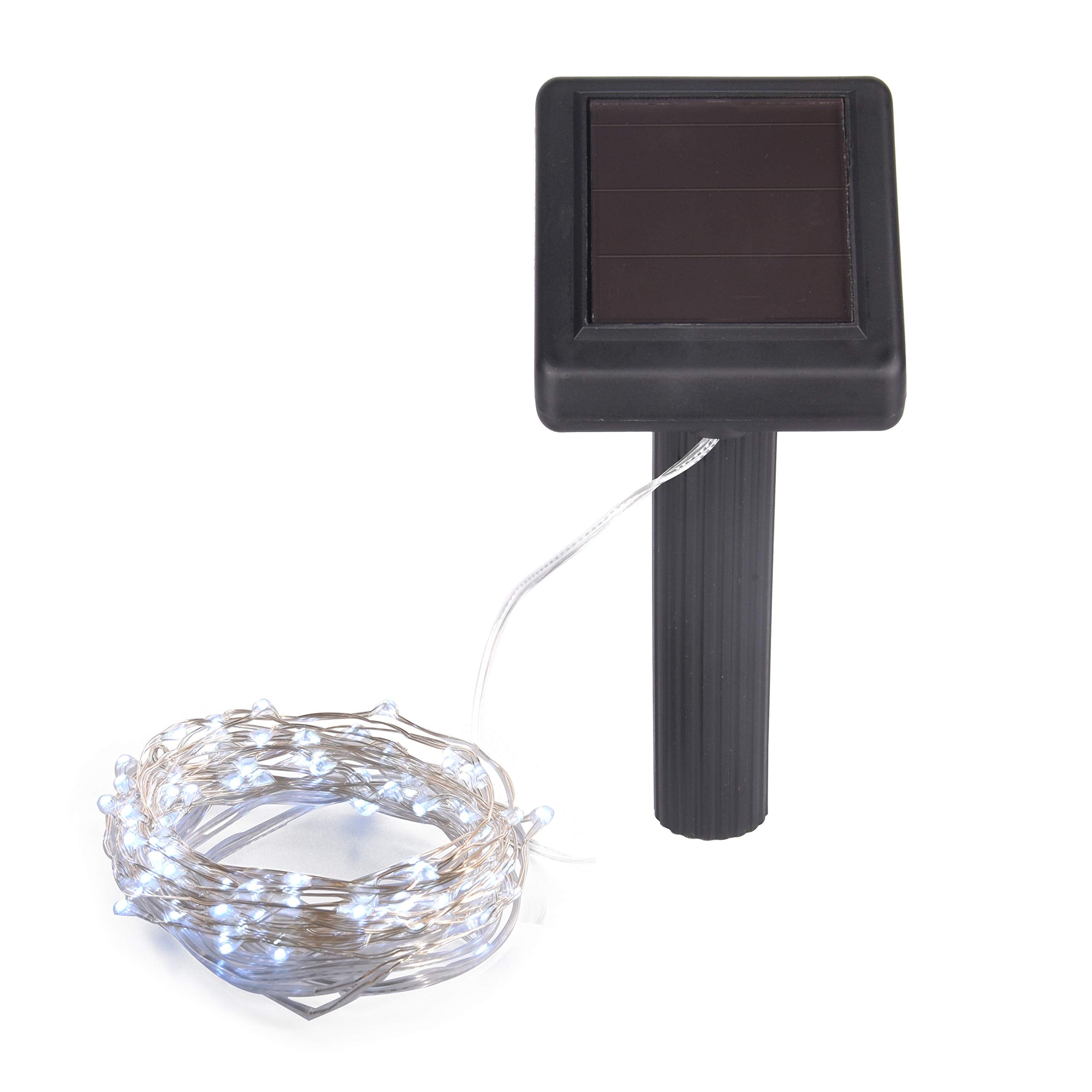 HunnyKome Solar Powered String Lights, 100 LED Copper Wire, Waterproof, 20 ft, Indoor/Outdoor, Model SCO-15F100M-CH