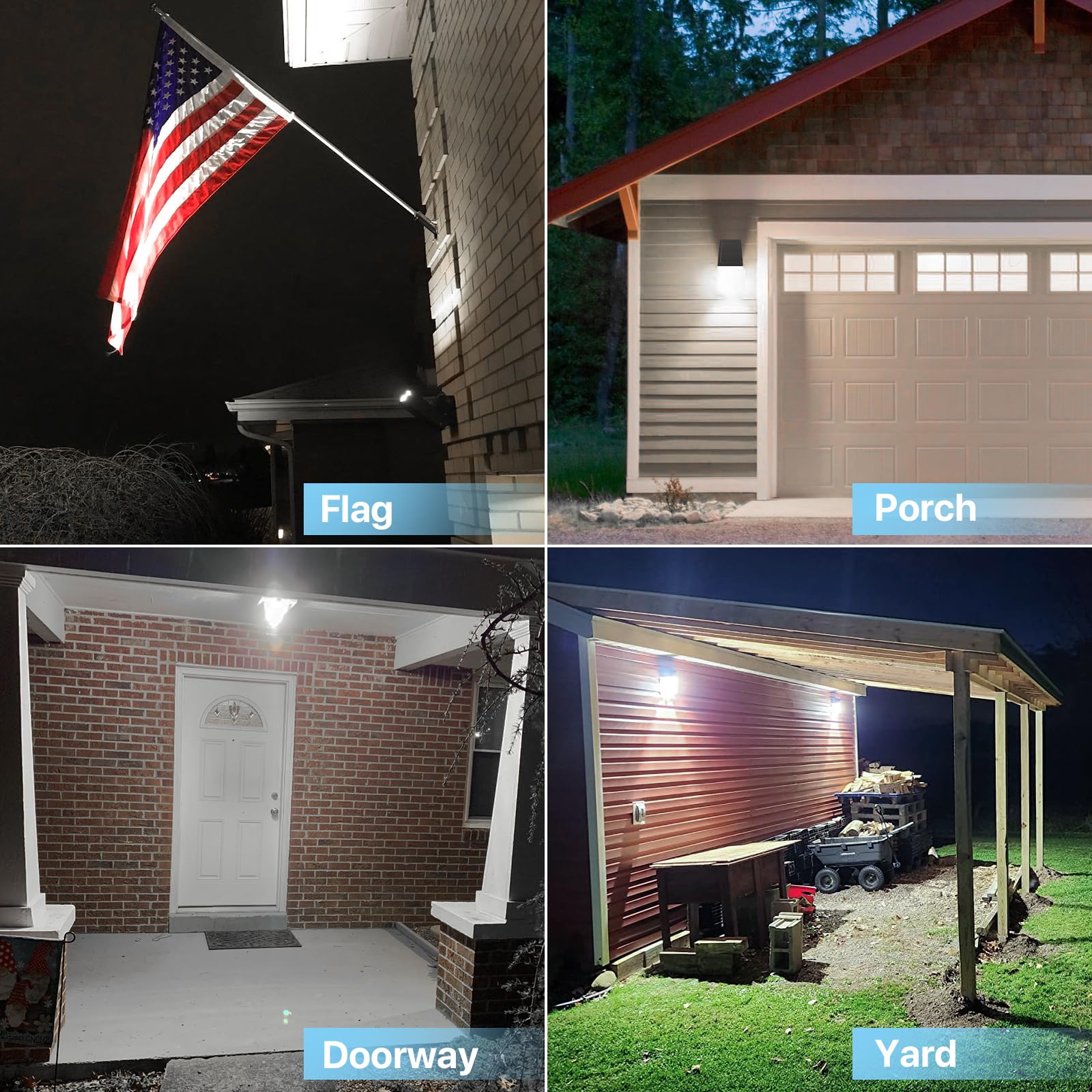 Hyperlite Led Wall Pack 40W: 5000K Etl Listed With Dusk-To-Dawn Photocell Commerical Security Lighting - 0-90 Adjustable Small Wall Pack Lights Outdoor Led For Garage House Driveway Building Yard
