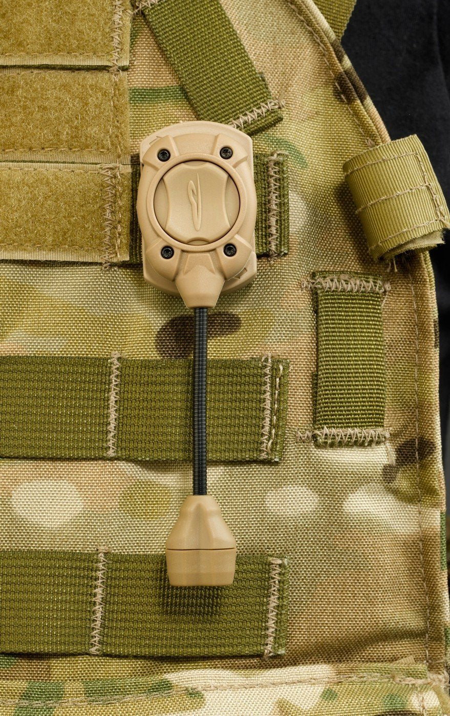 Princeton Tec MPLS II Ultrabright 10 Lumen LED Light, Olive Drab, Universal Mount, IR/White, Ideal for Law Enforcement and Military