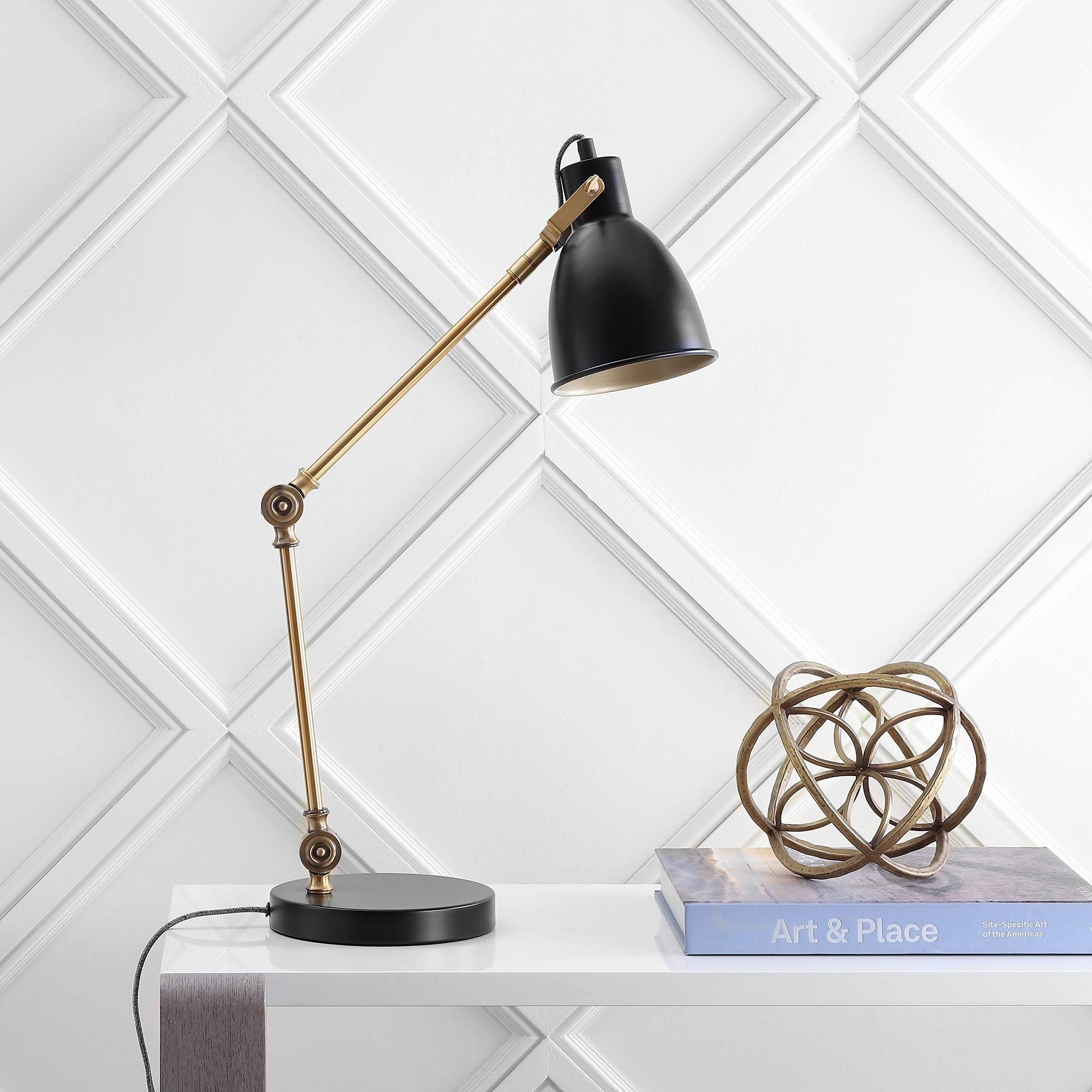 Jonathan Y Jyl6003A Barnes 24'' Led Metal Task Lamp Modern,Contemporay,Transitional For Bedroom, Living Room, Office, College Do