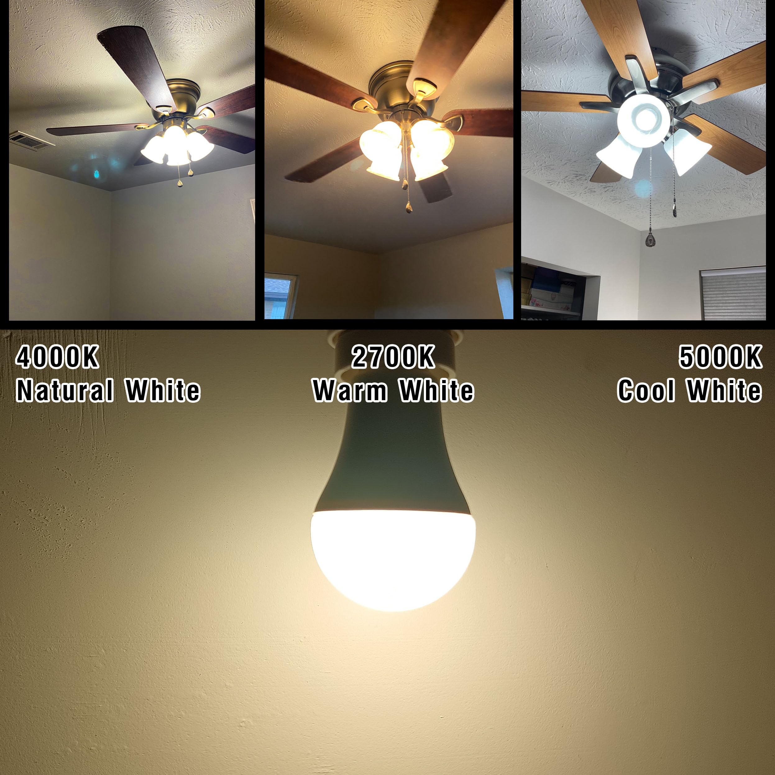 E12 40 Watt Equivalent Led Candelabra Light Bulbs 4000K Natural White 4W 450Lm  E12 C7 Led Light Bulbs For Ceiling Fan Chandeliers Pendant Lighting  Non-Dimmable  4 Pack