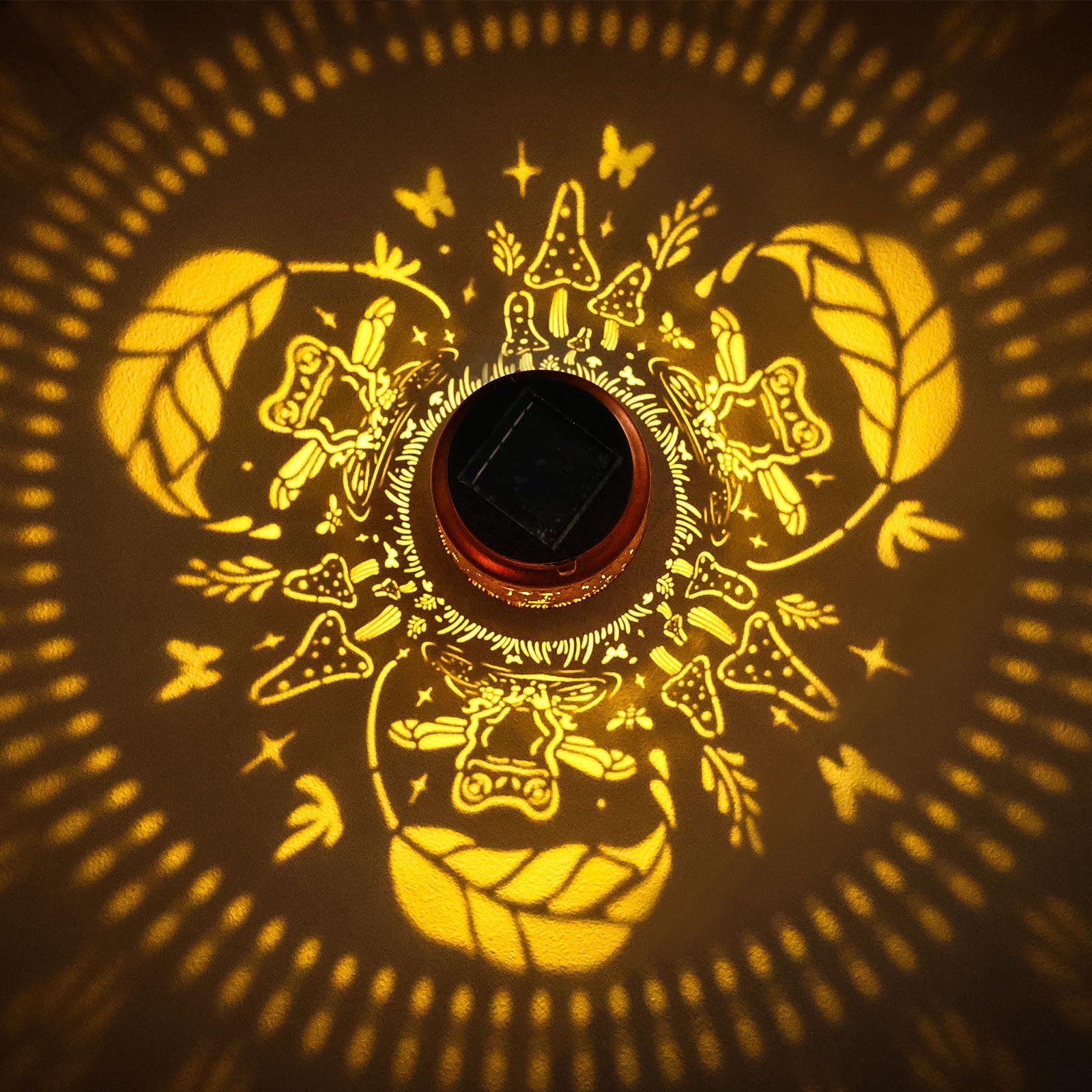 Frog Solar Lanterns Outdoor Waterproof Hanging Sunflower Solar Lights Gifts For Women Men Metal Decorative Led Lanterns Outside