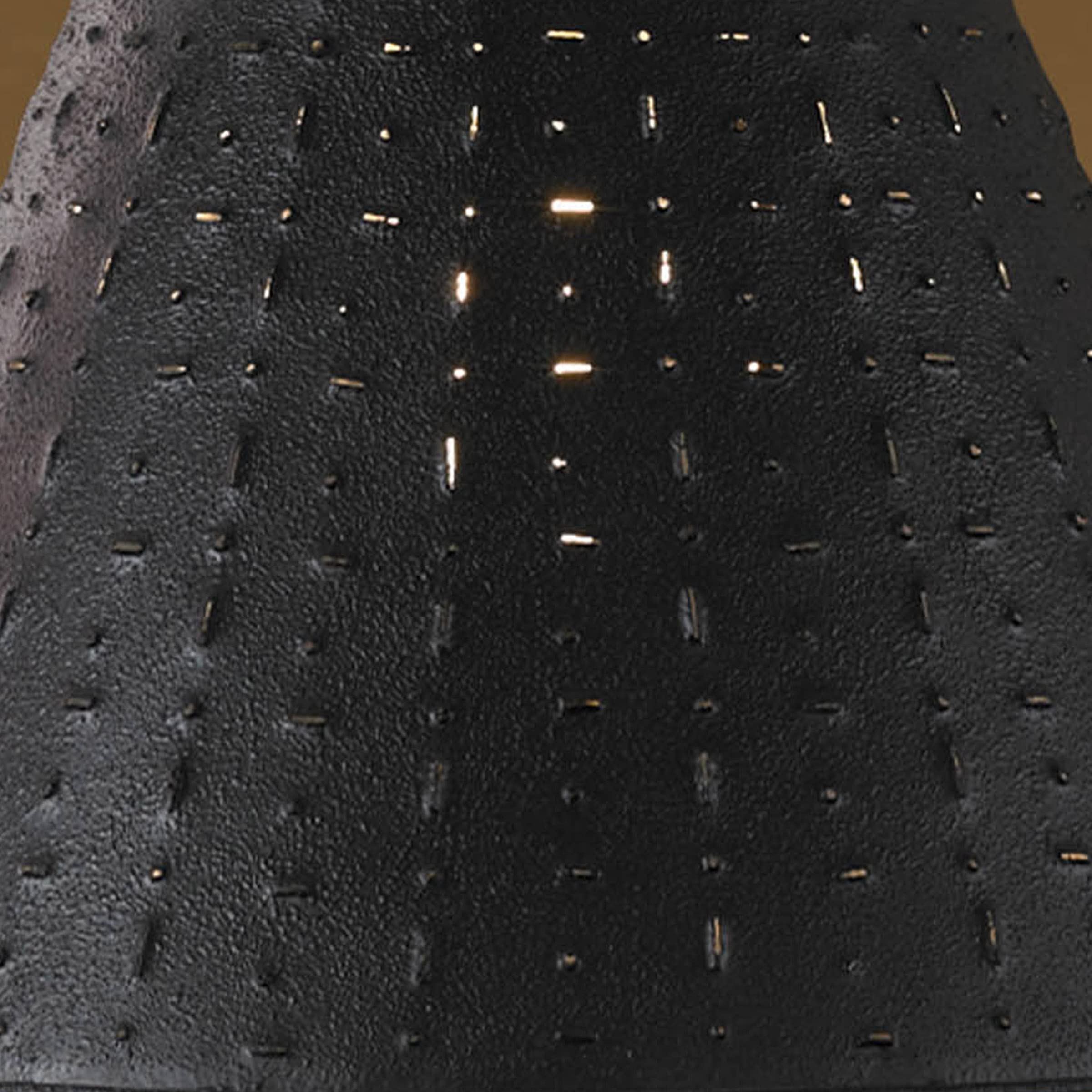 Park Designs Metal Dot Dash Shade - 14 - Black