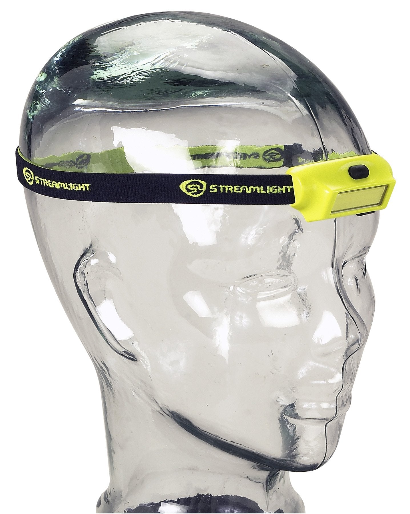 Streamlight 61700 Bandit 180-Lumen Rechargeable Led Headlamp With Usb Cord, Hat Clip & Elastic Headstrap, White Led, Yellow