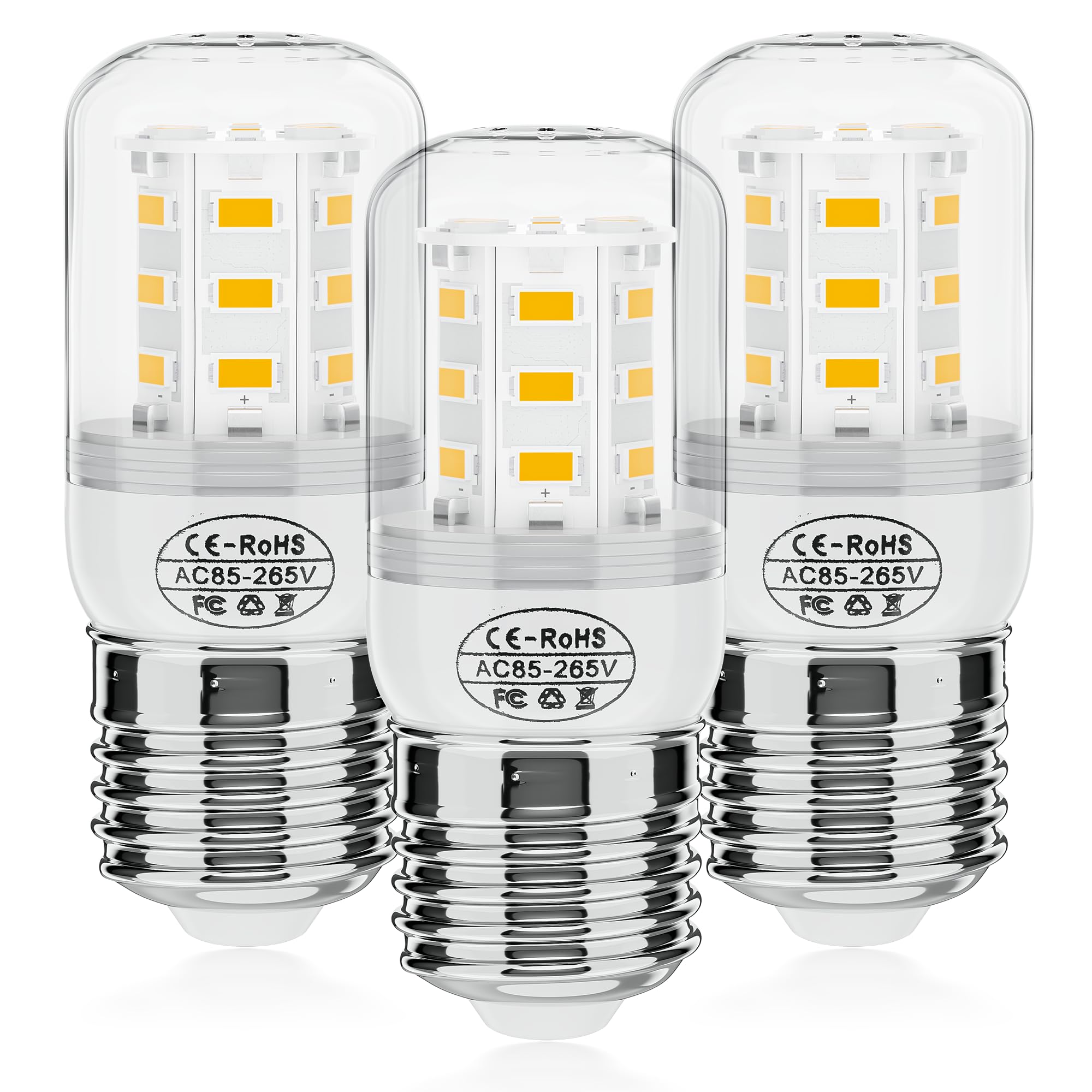 Bogda Refrigerator Led Light Bulb Kei D34L Refrigerator Bulb Light Replacement Fit For Frigi-Daire Ken-More-3 Packs (3.5W 85V-26