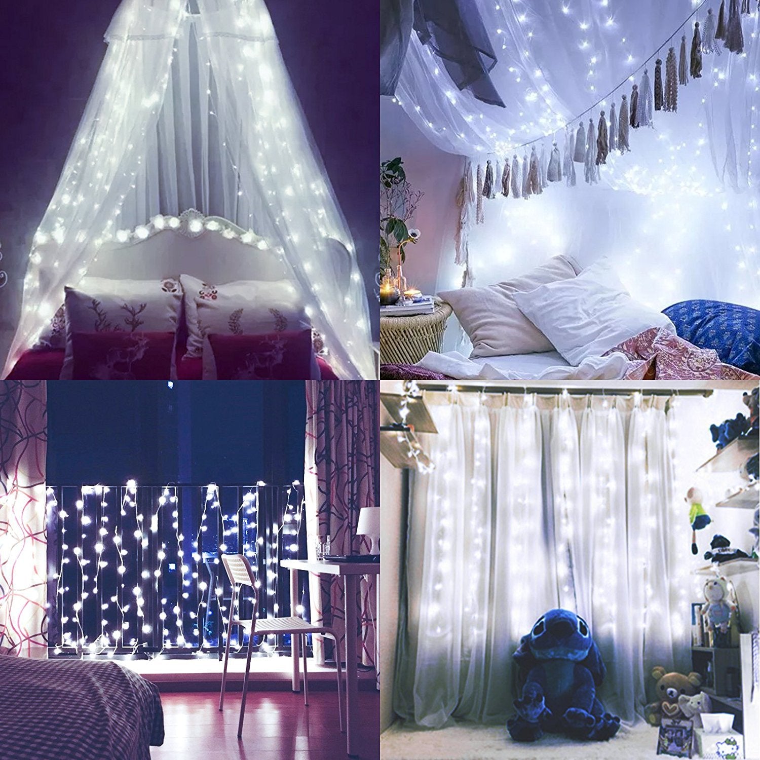 Metaku 2 Pack 33Ft 100 Led Fairy Lights Battery Operated String Lights With Remote Timer, Led Twinkle Lights For Bedroom, Party, Wedding, Tree, Centerpiece, Christmas, White
