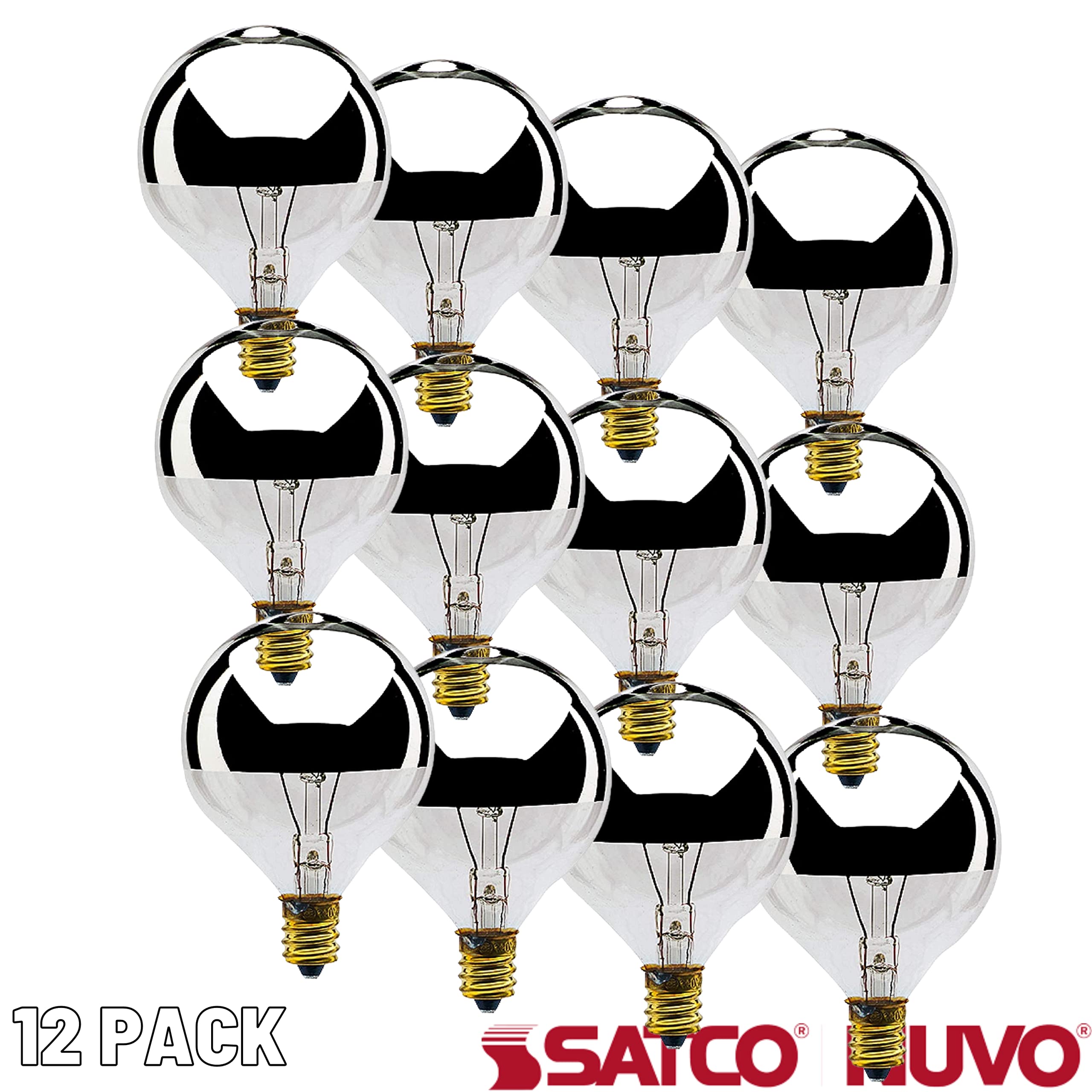 Satco S3245 40G16 1/2/Sl 12 Bulbs