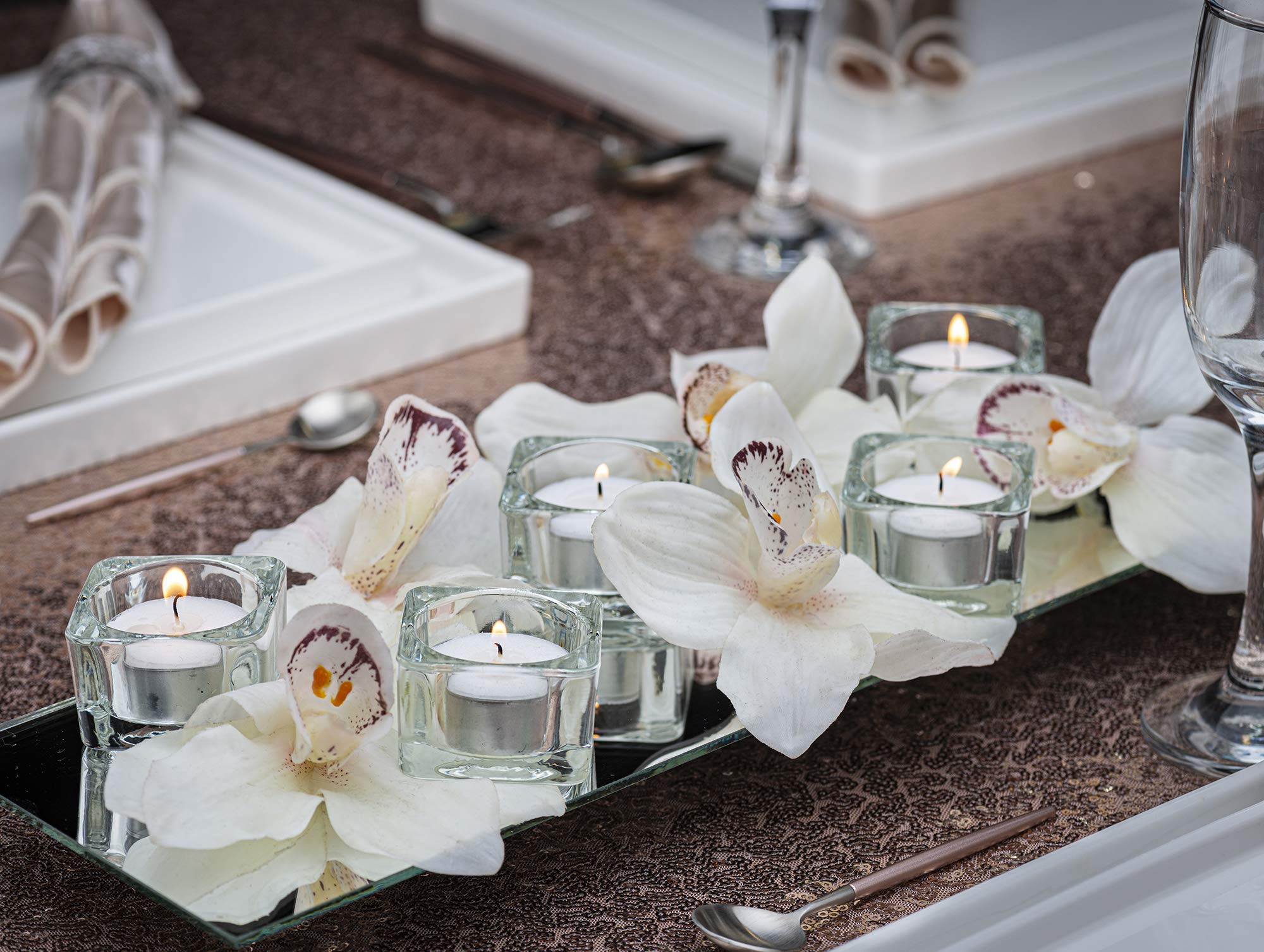 BOLSIUS Tea Lights Candles - White Unscented Wax - 200 Pack - 6 Hour Burn Time - Ideal for Weddings, Home, Parties