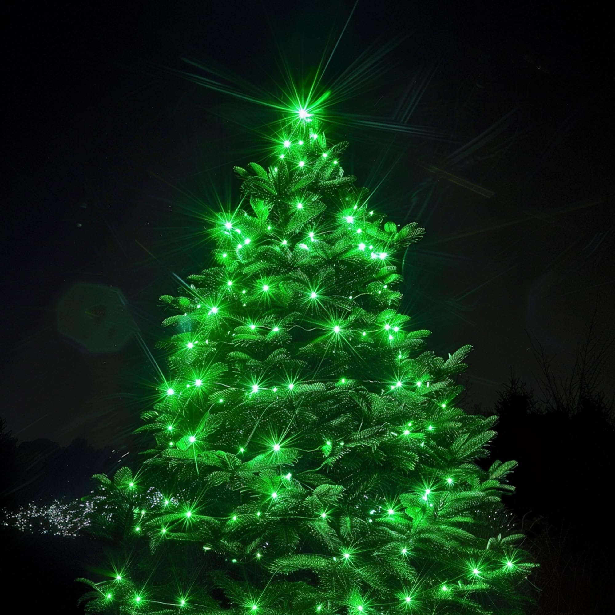 Tw Shine C9 Christmas Lights, 100 Led 66 Ft Christmas String Lights Outdoor With 8 Modes Timer Waterproof Connectable For Indoor Yard Xmas Tree House Decorations (Green)