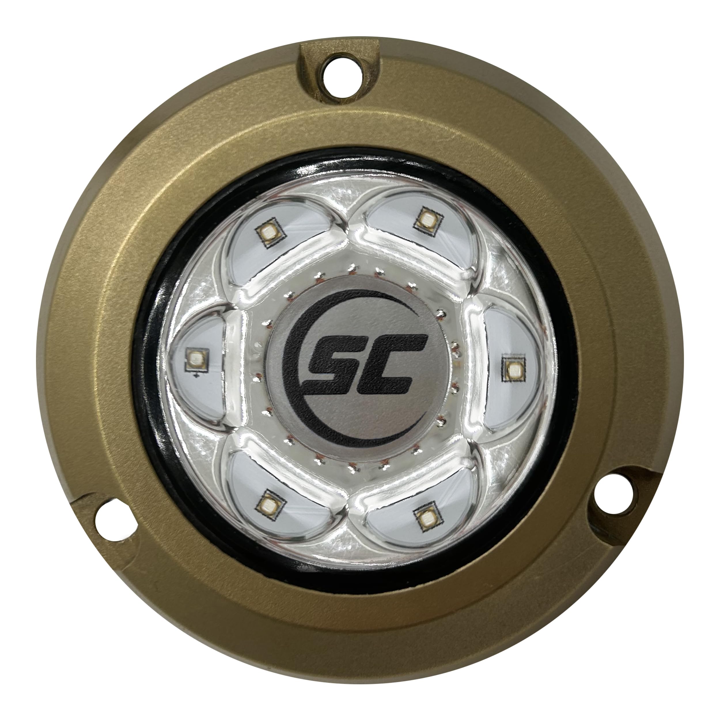 Shadow Caster Sc2 Underwater Led Light Great White 12V Bronze Surface Mount