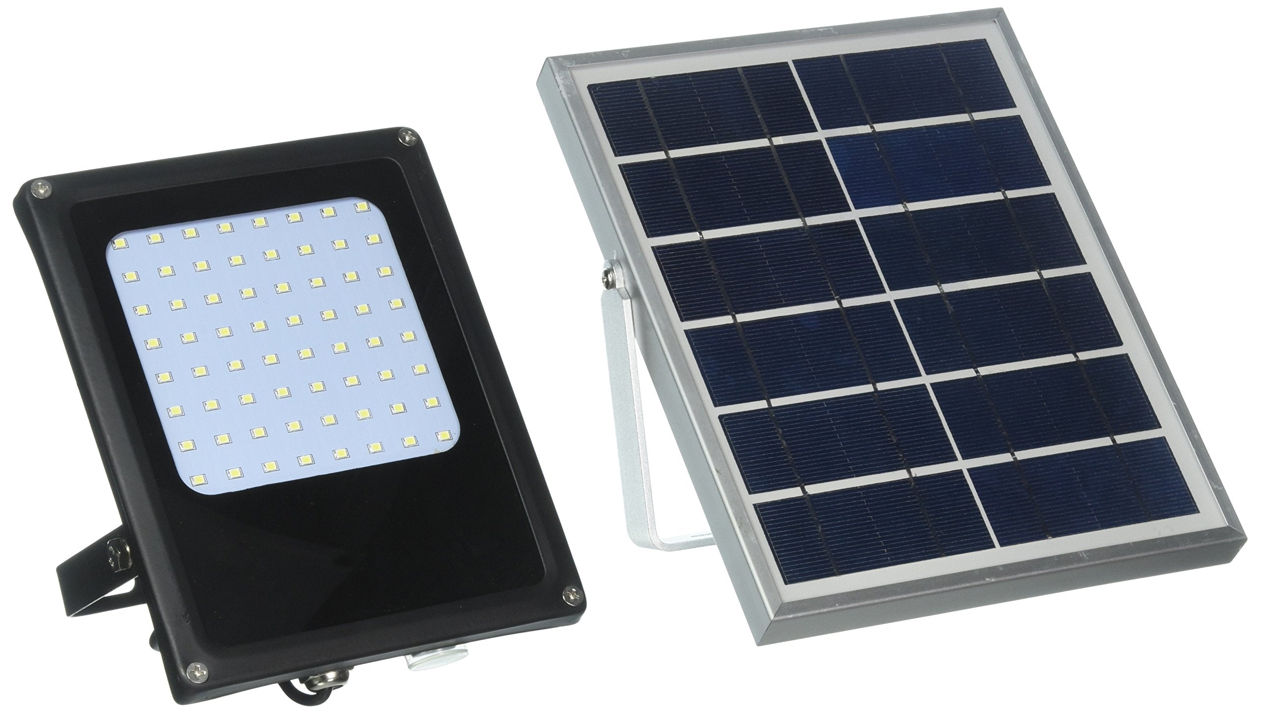 Eleding Solar Powered 5W Black Led Landscape Flood Spot Light With Brightness Control