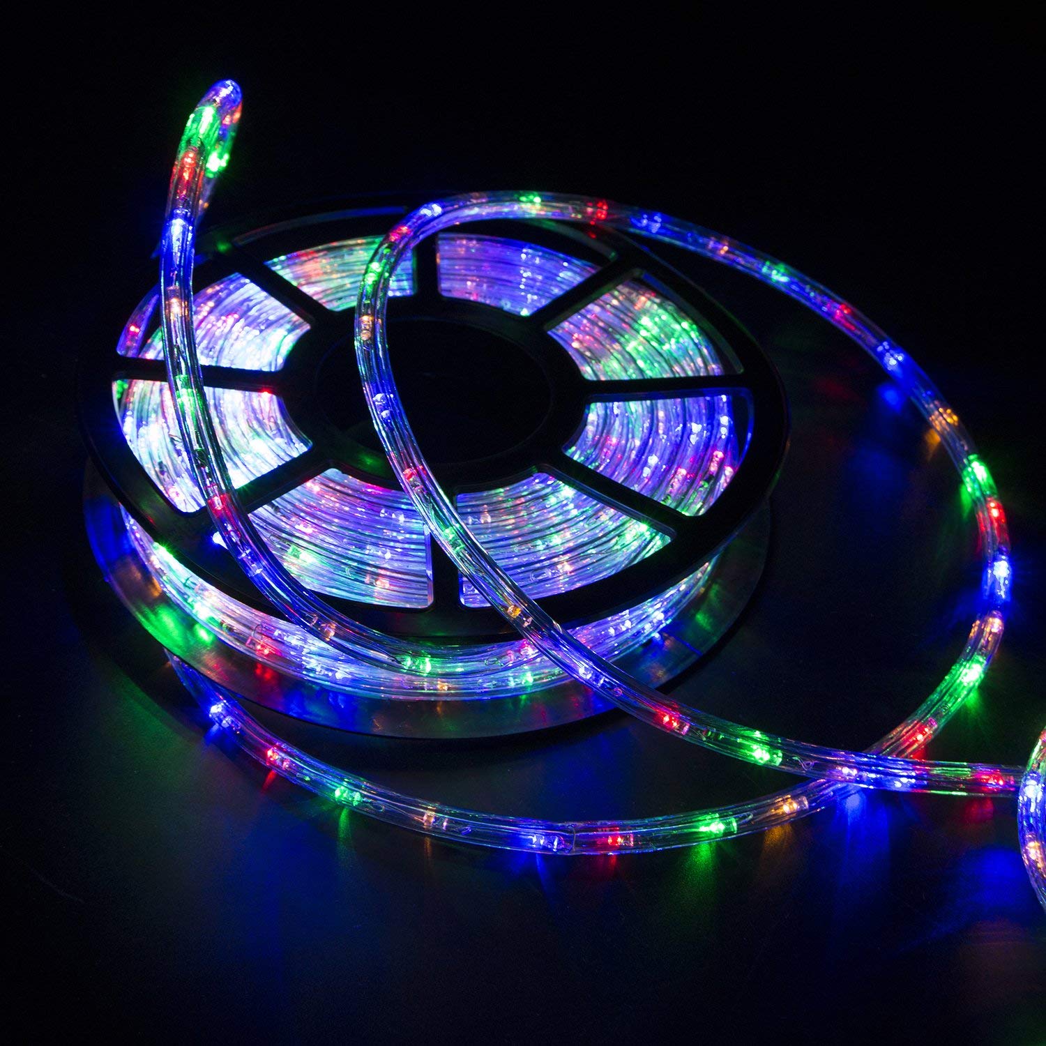 Diophros LED Rope Light, Waterproof Decorative Lighting, 50FT, Multicolor, PVC Material for Indoor/Outdoor Use