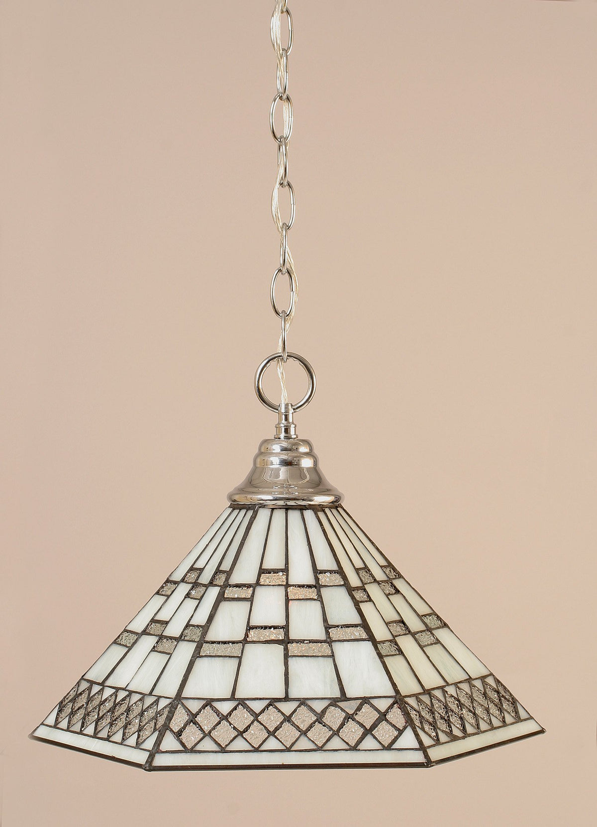 Toltec Lighting 1 Light Pendant In Chrome (10-Ch-910)