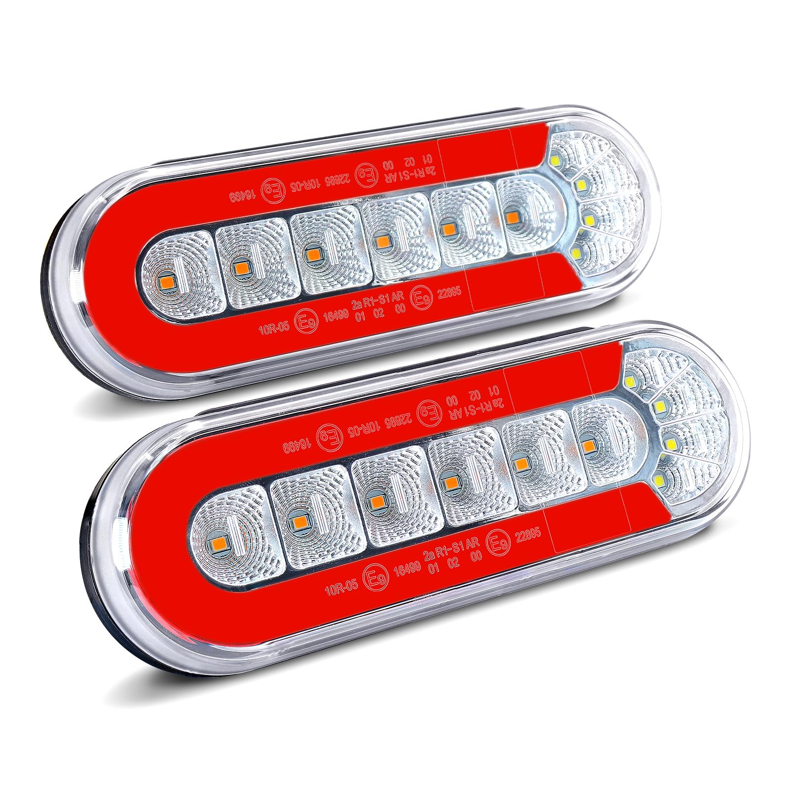 Agrieyes Halo Wireless Trailer Lights - Portable LED Tow Lights Kit for Trucks, Boats, RVs - Magnetic Mounting, Model AG-T28