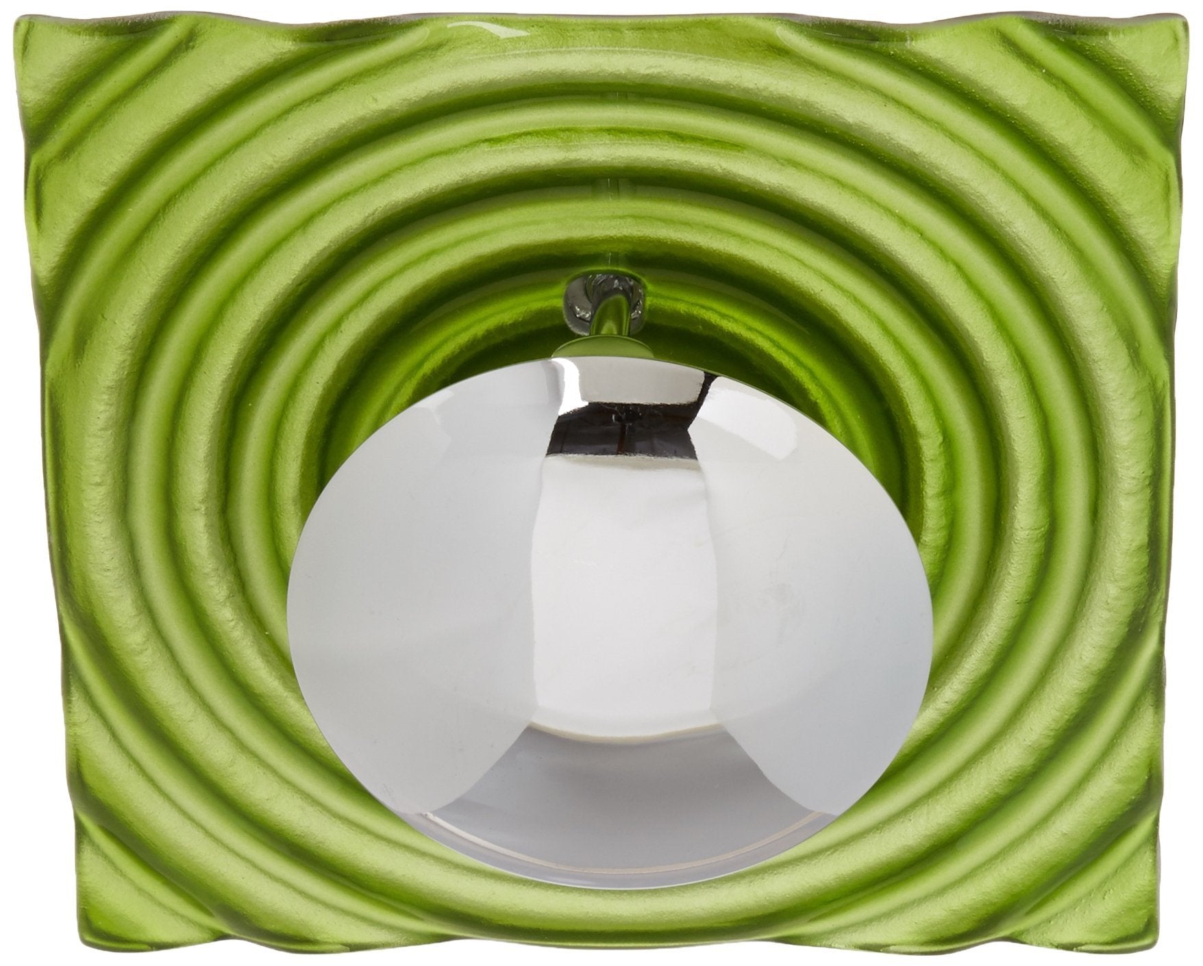 Jesco Lighting Wall Sconce Bonbon WS294-GN, Chrome/Green, Glass, 120V, 40W