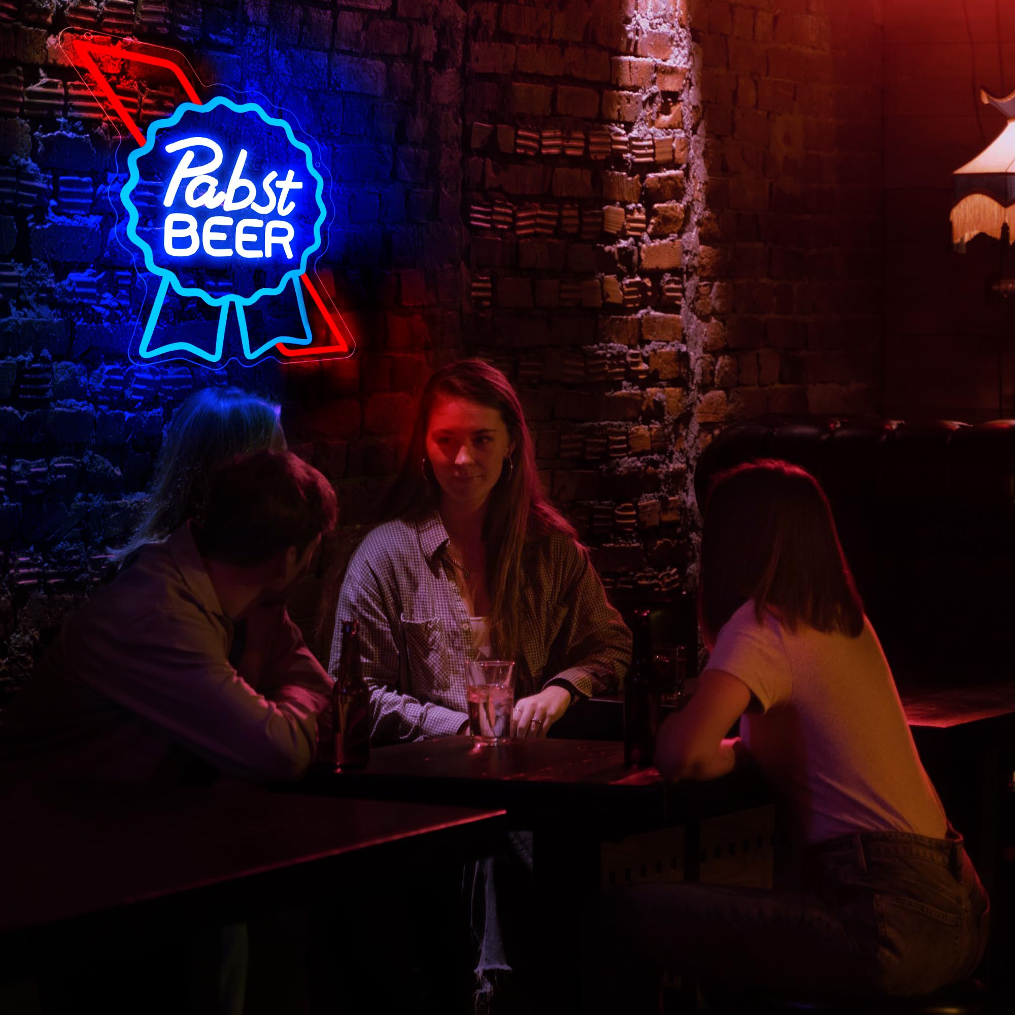 malt-inspired Neon Sign For Wall Decor Bar Neon Light malt-inspired Led Sign For Man Cave Garage Pub Bar Party Game Room Hotel Bedroom Birthday Gifts Usb Powered Size13.1 * 13.1Inch(Zkxd385)
