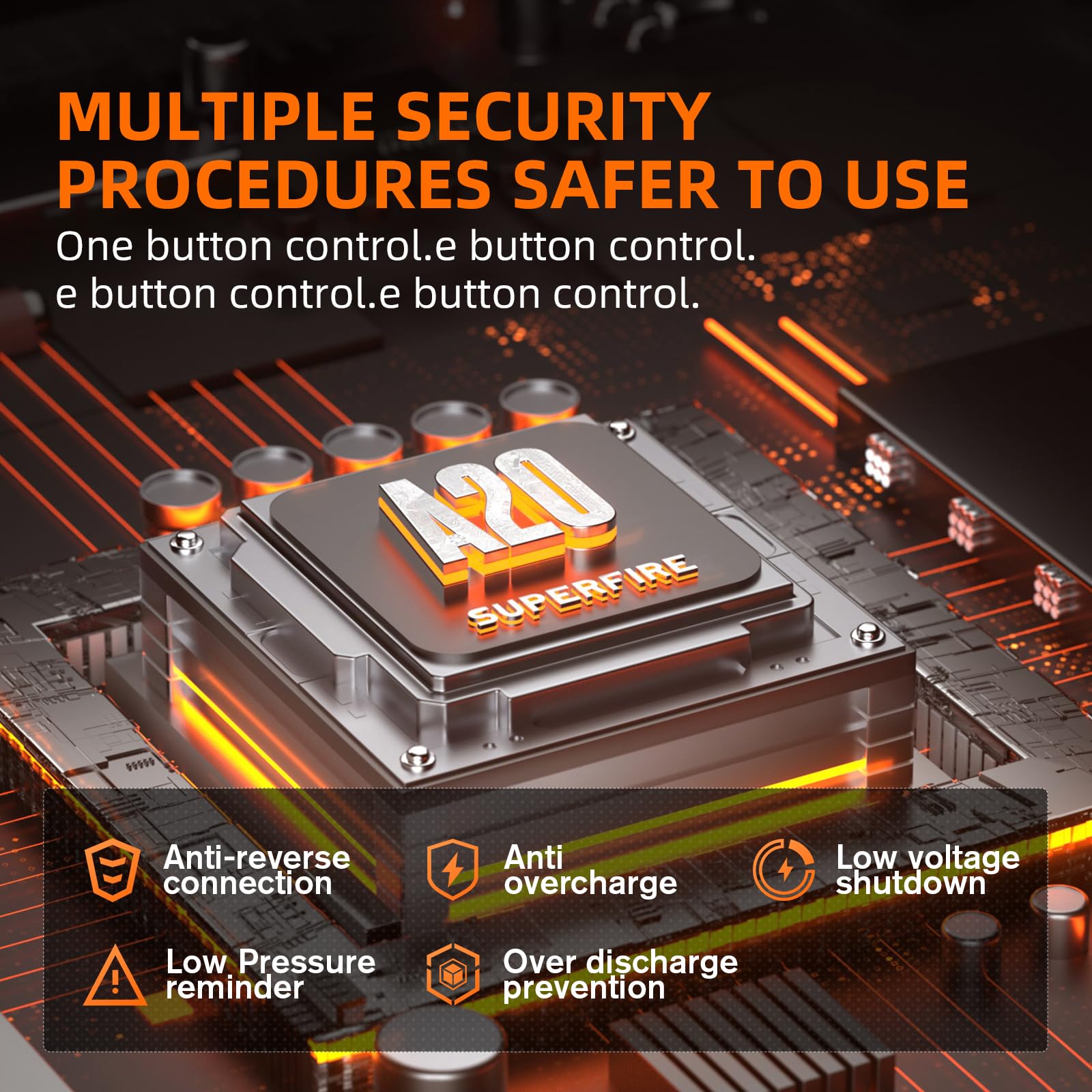 SuperFire Flashlights High Lumens Rechargeable, 2000 Lumens EDC Flashlight with Clip & Lanyard, 6 Modes, IP 44 Waterproof Powerf