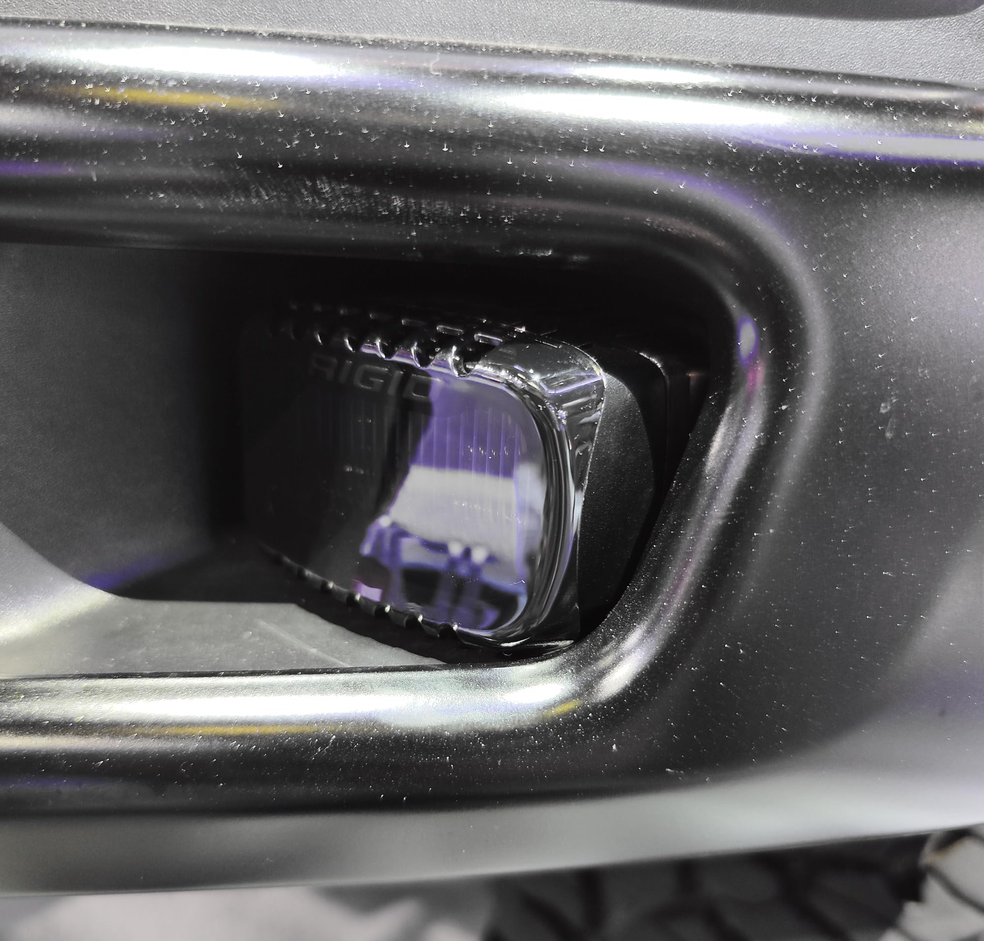 iJDMTOY LED Pod Fog Light Shield Covers, Dark Tinted, Compatible with 2021-up Ford F-150 Raptor & 2022-up Bronco Raptor