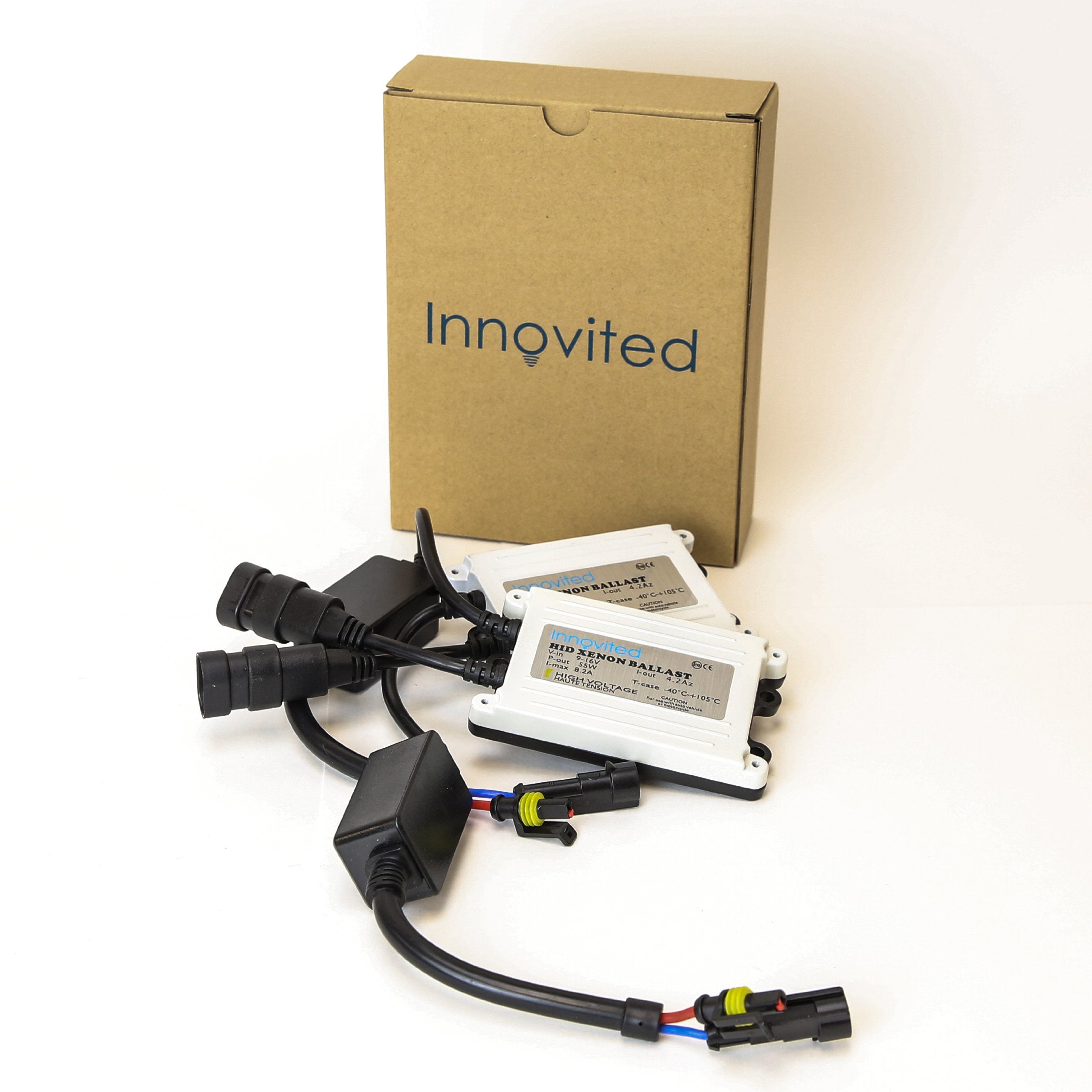 Innovited Premium 55W Xenon Replacement Bulb With Ballast - H4 9003 8000K