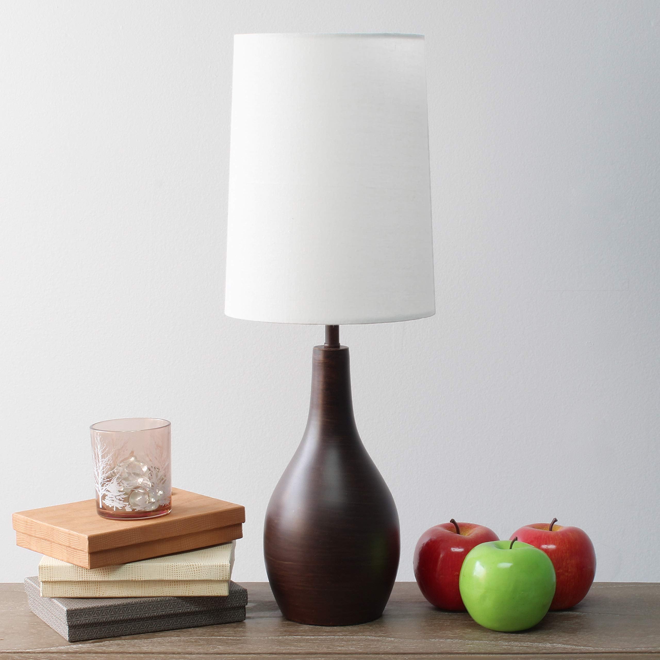 Simple Designs Lt3303-Rbz Tear Drop Table Lamp, Restoration Bronze