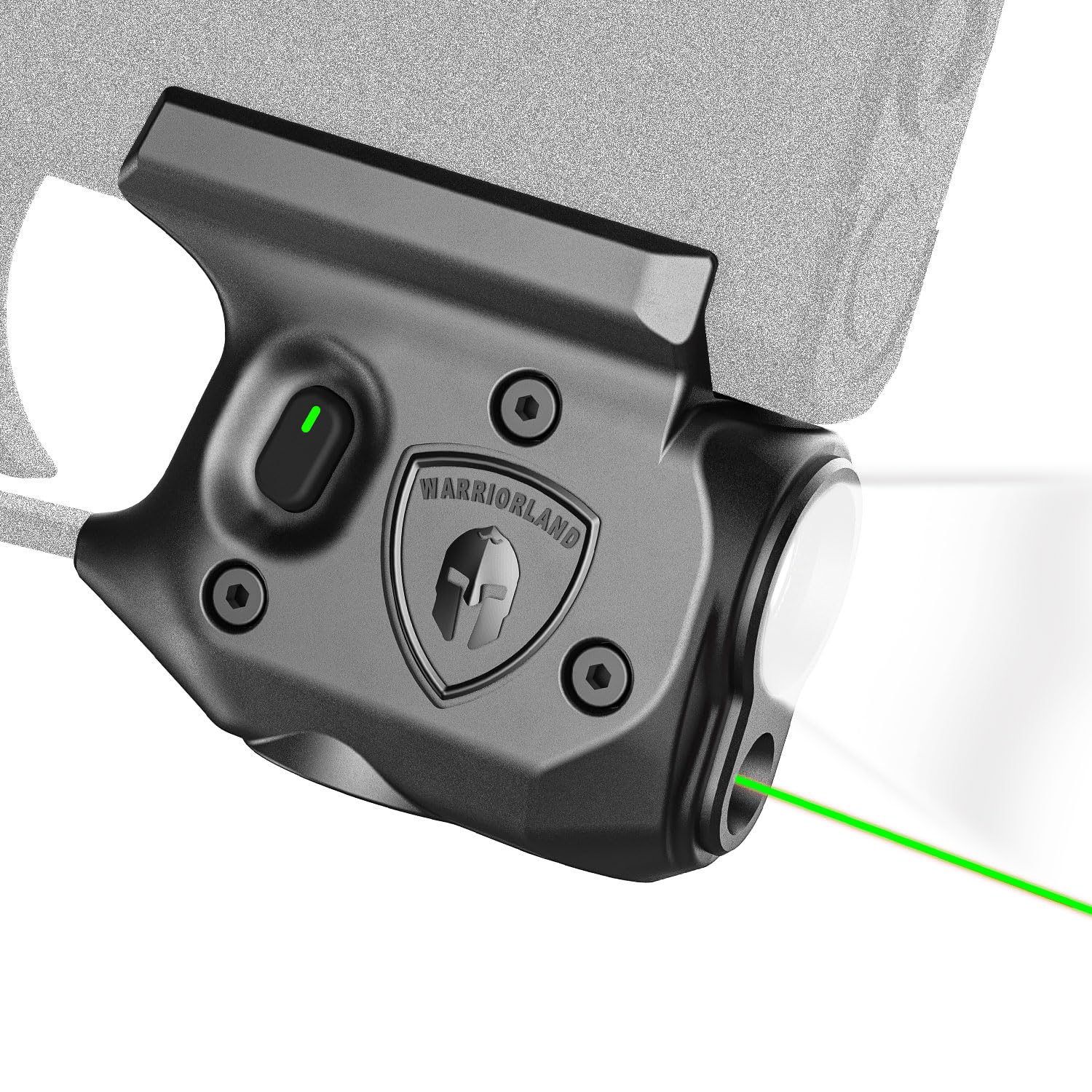 WARRIORLAND Handheld Toy Light Laser Combo Fits Sig Sauer P365/ P365X/ P365XL  Compact 150-Lumen Trigger Mounted Tactical Weapon Light with Green Laser & White LED Flashlight  with Power Indicator  SLL-103G