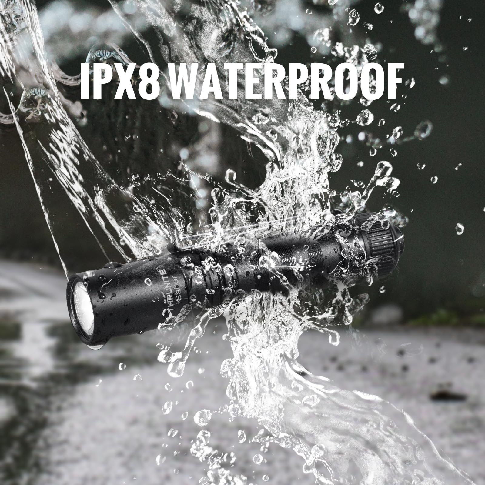 ThruNite Saber Rechargeable AA Flashlight - 659 Lumens, High Performance SST20 LED, Neutral White