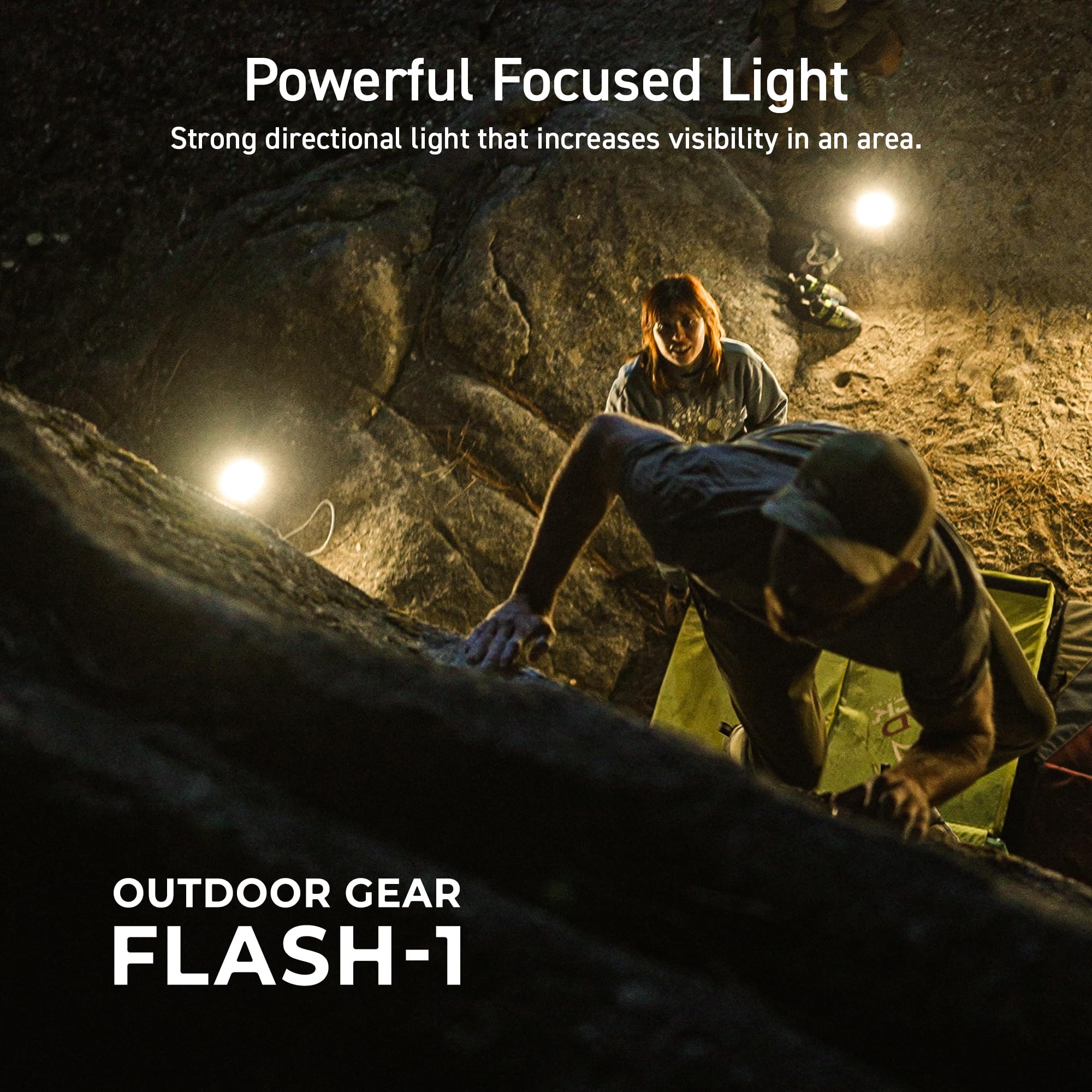 ELECOM NESTOUT Outdoor Camping LED Panel Flashlight, Dimmable USB Light, IP44, 30-1000 Lumen, Portable Lantern, Black, Model DE-NEST-GF