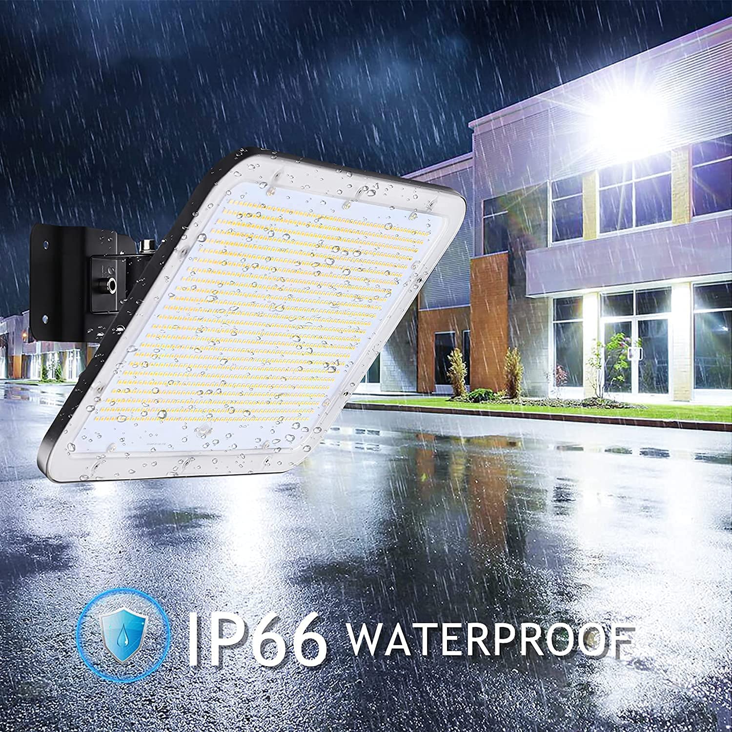 Serwing 240W Led Flood Light, 36,000Lm Super Bright, Ip66 Waterproof, Outdoor Garden Lighting