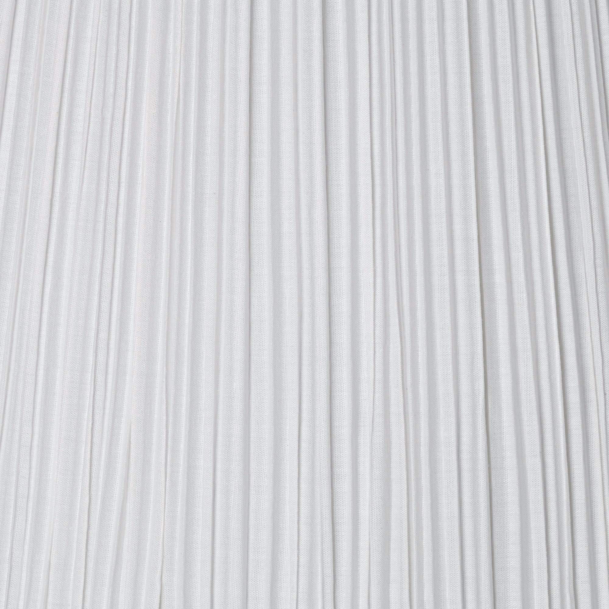 Ivory Mushroom Pleated Medium Lamp Shade 6&quot; Top X 14&quot; Bottom X 7&quot; High X 8&quot; Slant (Spider) Replacement With Harp And Finial - Springcrest