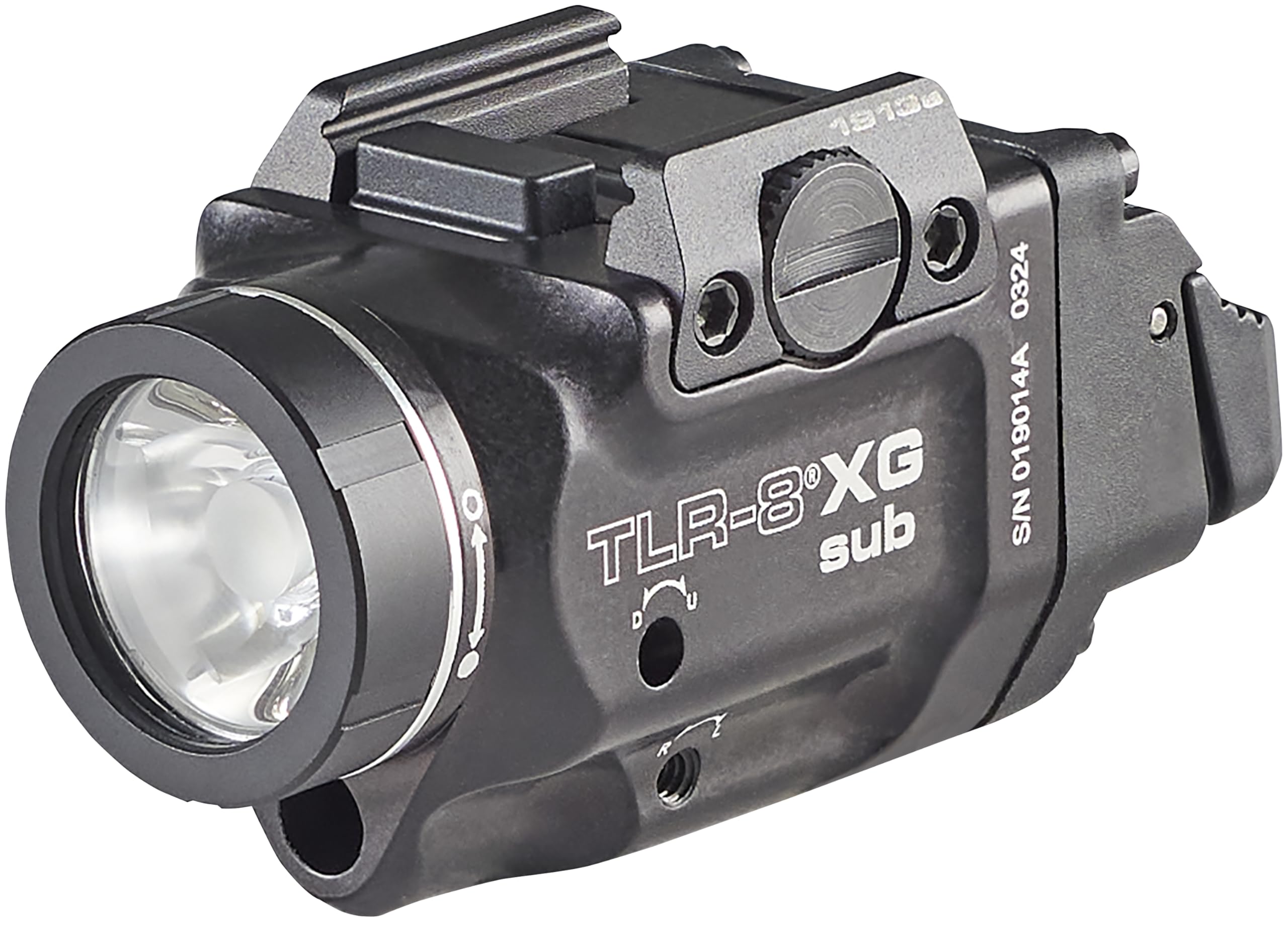 Streamlight 69438 TLR-8 X G sub 500-Lumen Rail-Mounted Tactical Weapon Light with Integrated Green Aiming Laser Exclusively for 