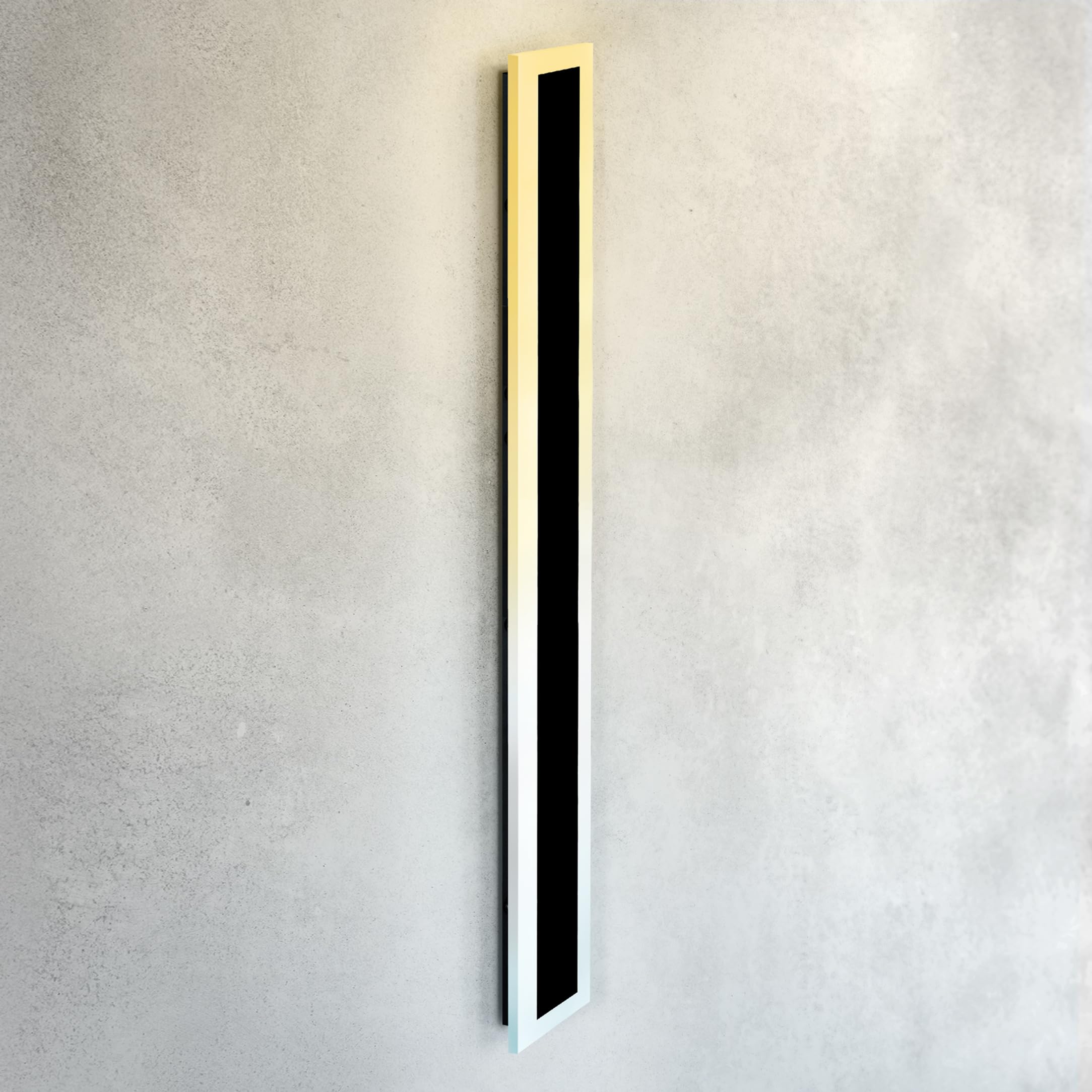 ASD LED Wall Light Fixture 72 Inch 40W 3570LM Dimmable Waterproof Black A-LWS27A-72D40BK