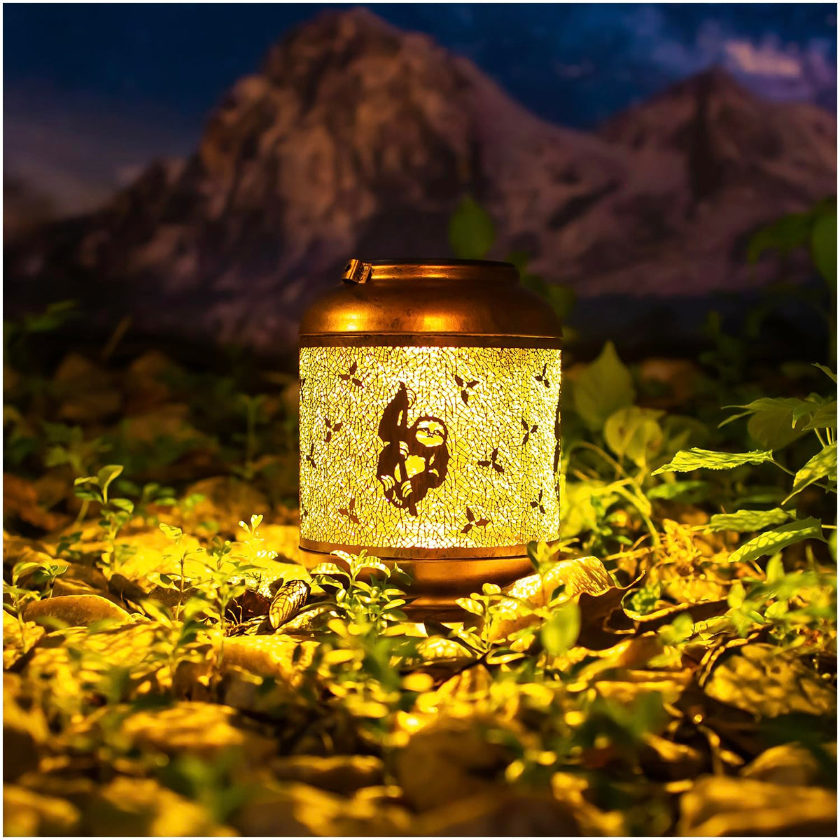Sloth Solar Light Sloth Solar Lanterns Outdoor Waterproof Hanging Solar Lights Sloth ...