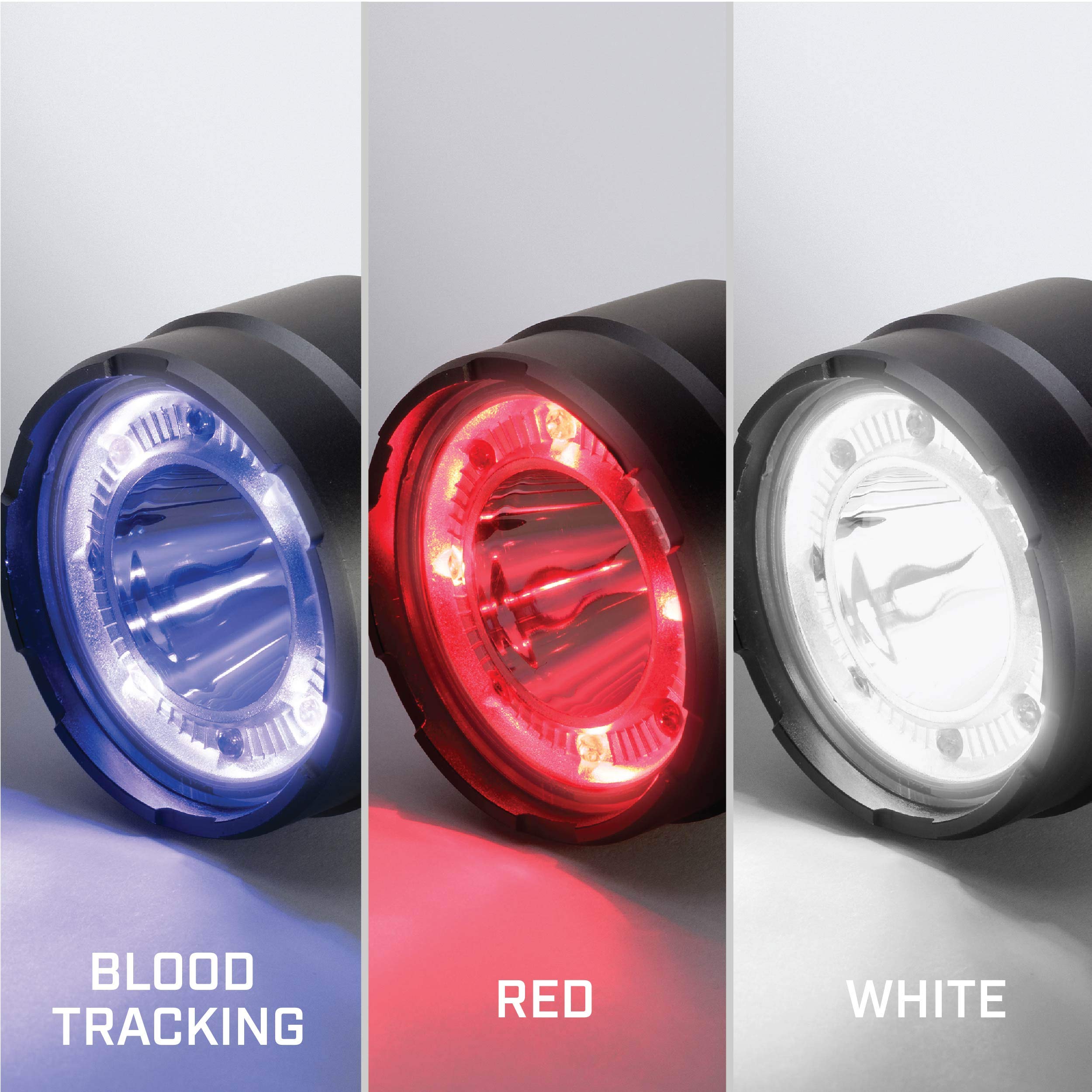 Bushnell Flashlight Trkr 600 Lumen | Multi-Color Led Tactical Flashlights, Battery Powered Lights For Camping, Hunting, Hiking,